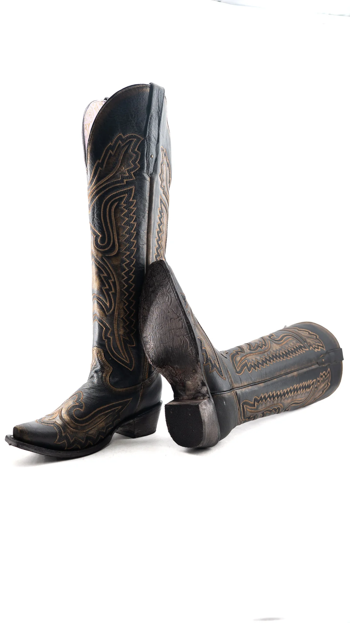 Stacy Tall Snip Toe Cowgirl Boot - Image 4