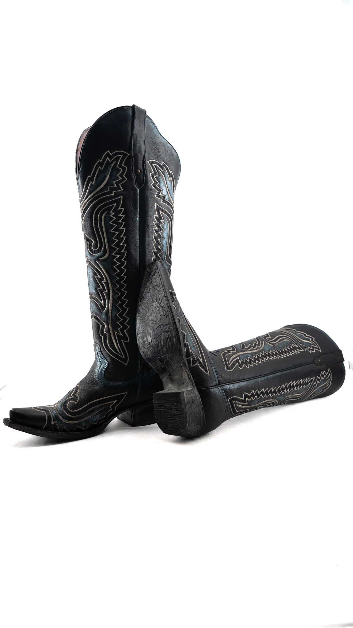 Stacy Tall Snip Toe Cowgirl Boot - Image 9