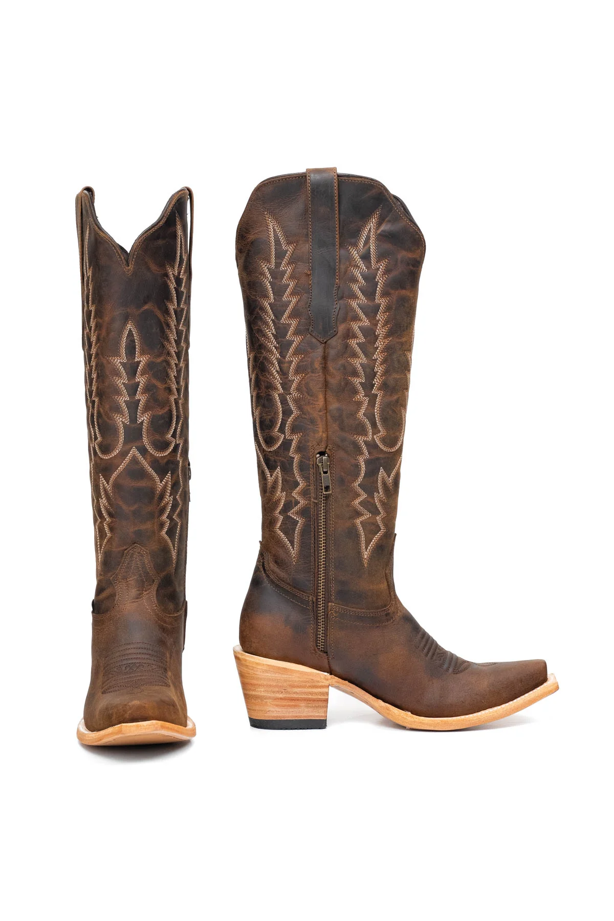 Azucena Tall Snip Toe Cowgirl Boot - Image 5