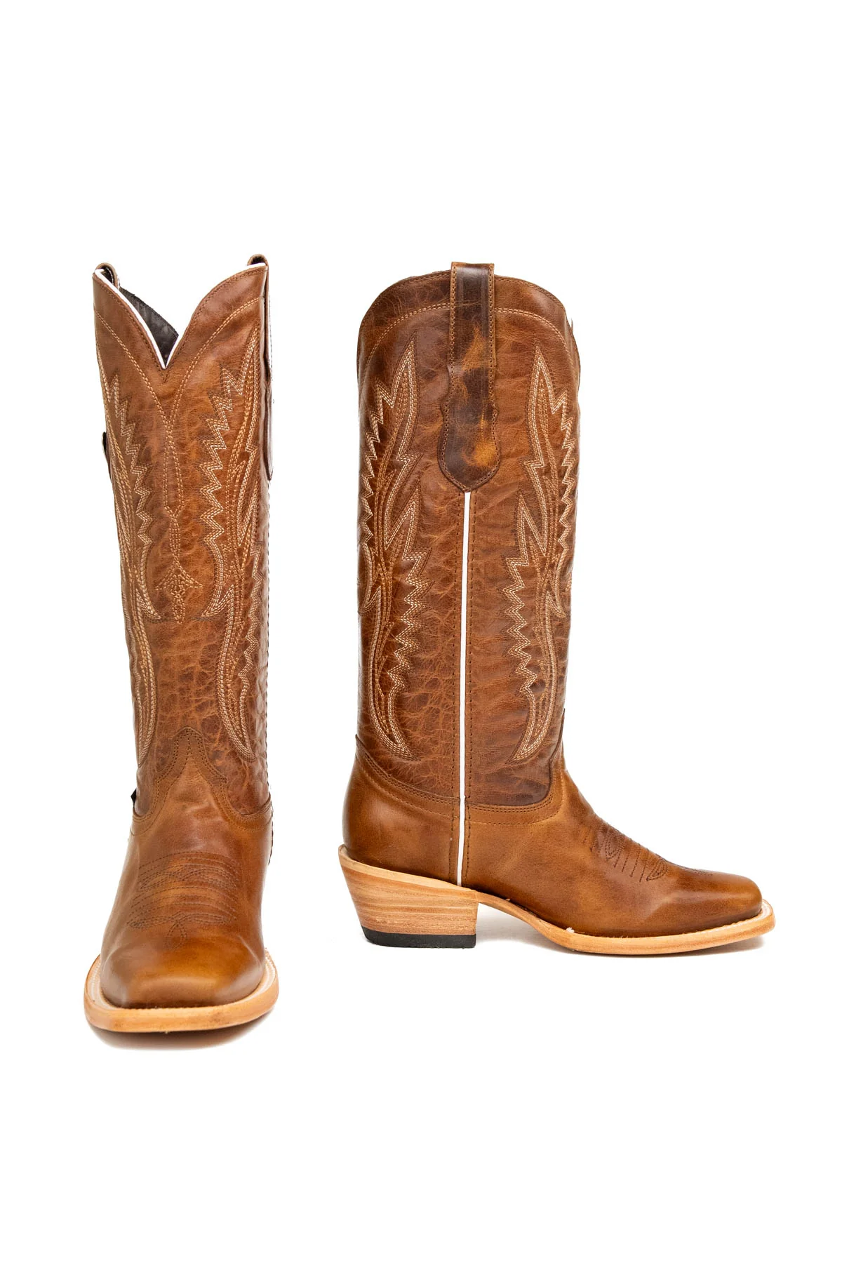 Abril Midi Frontier Toe Cowgirl Boot - Image 3