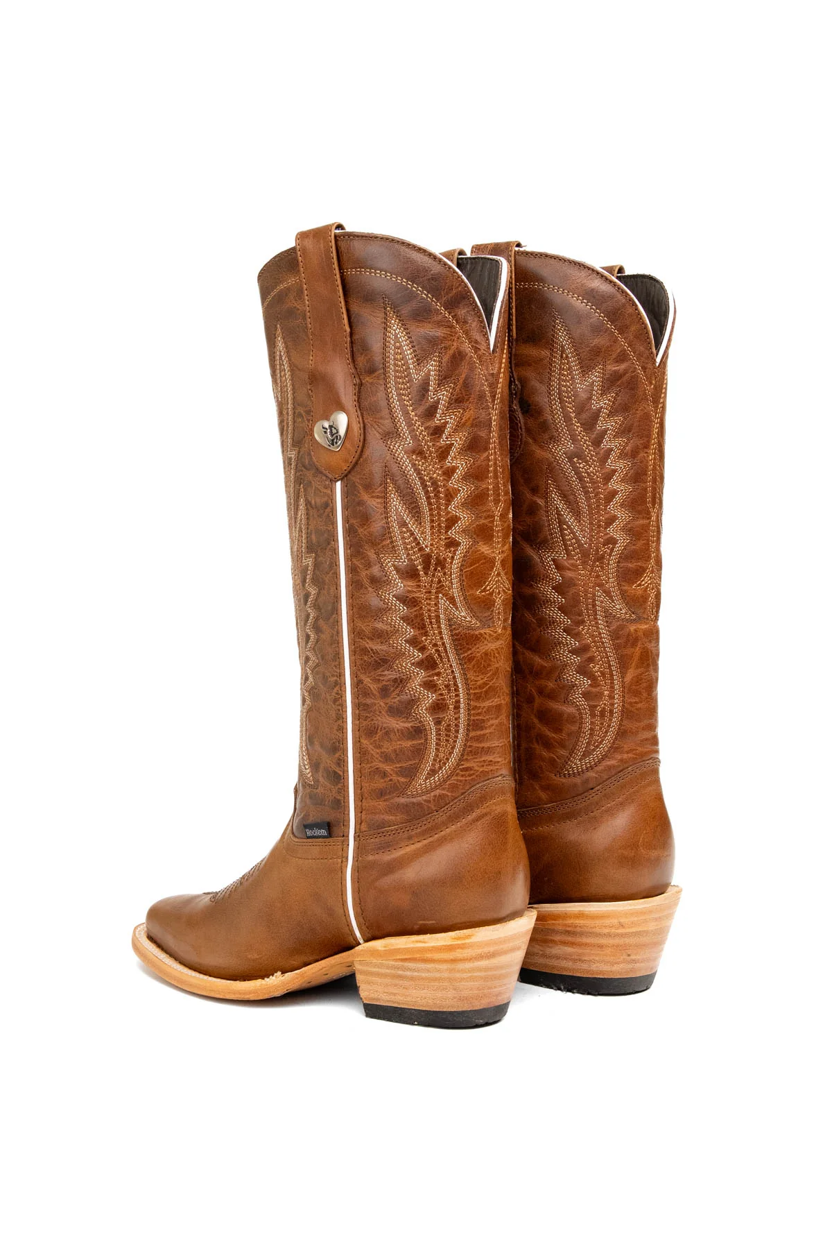 Abril Midi Frontier Toe Cowgirl Boot - Image 4
