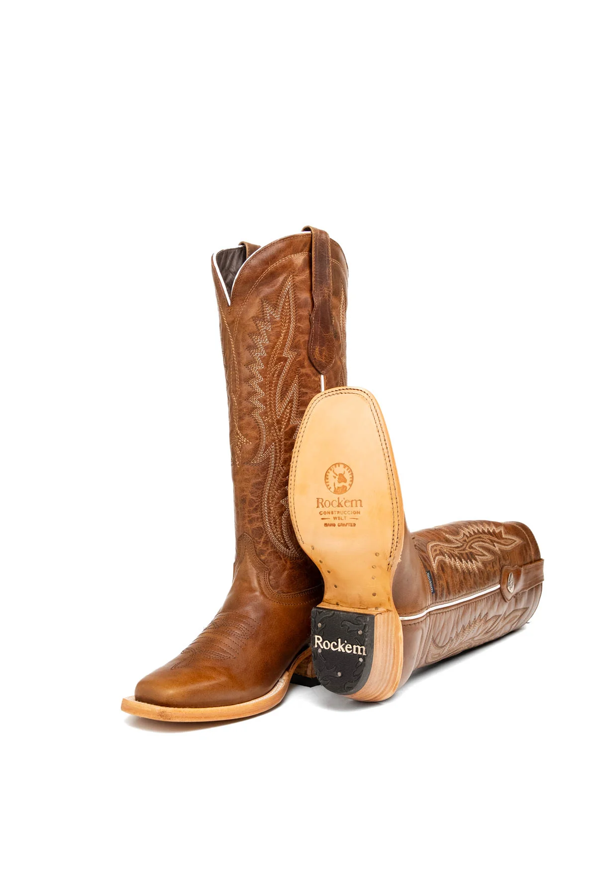 Abril Midi Frontier Toe Cowgirl Boot - Image 5