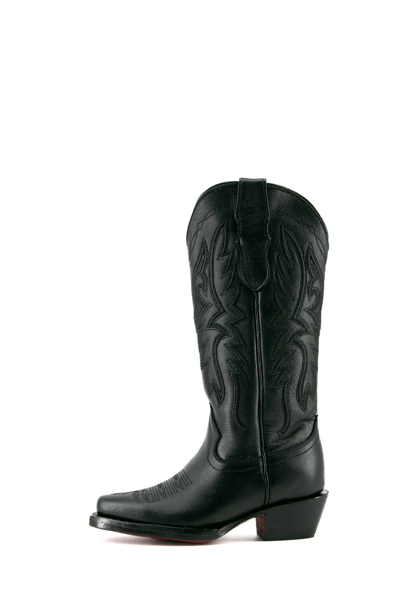 Little Alexa Tall Red Bottom Snip Toe Cowgirl Boot - Image 2