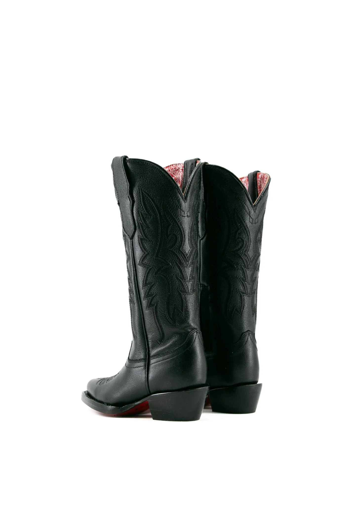 Little Alexa Tall Red Bottom Snip Toe Cowgirl Boot - Image 3
