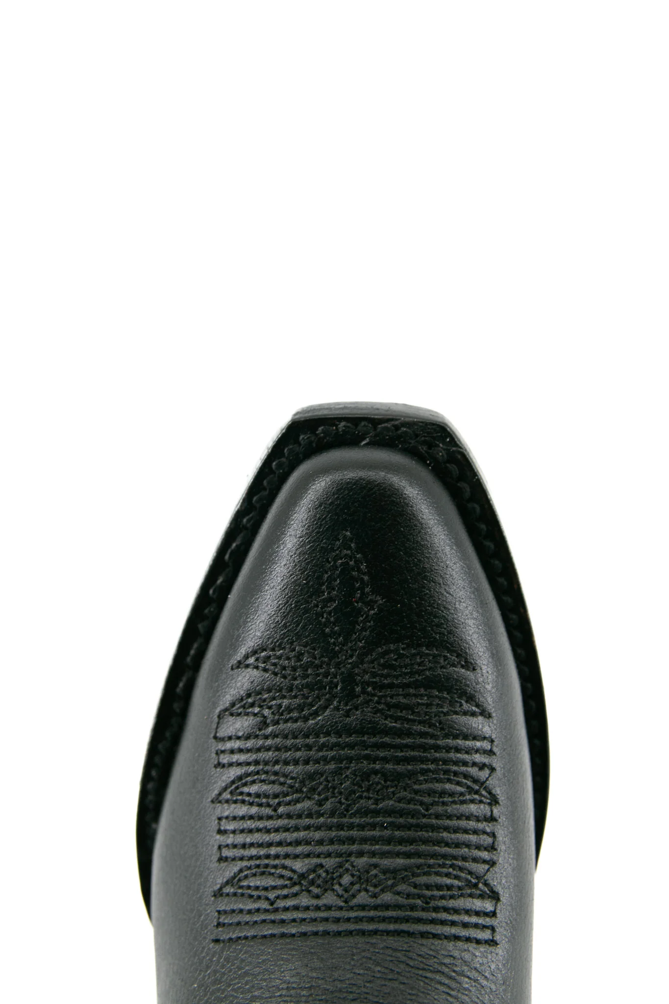 Little Alexa Tall Red Bottom Snip Toe Cowgirl Boot - Image 5