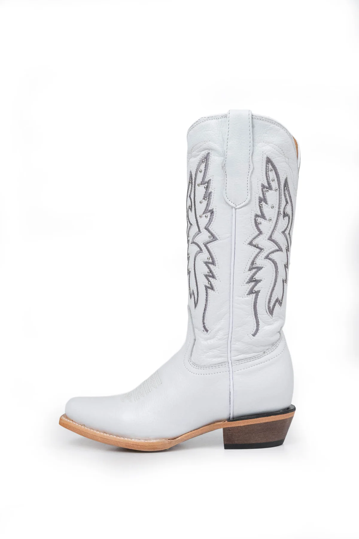 Little Alexa Tall Snip Toe Cowgirl Boot - Image 12