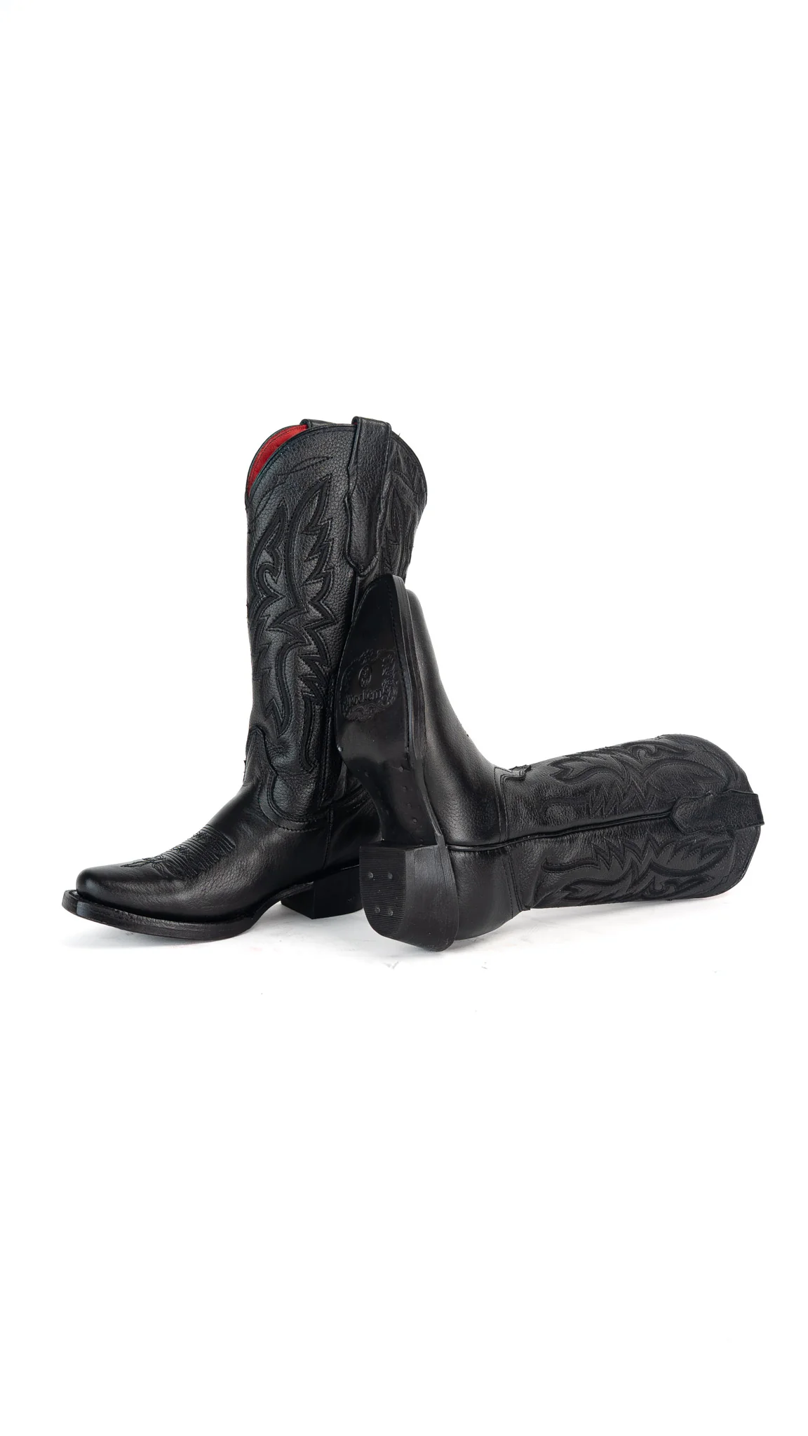 Little Alexa Tall Snip Toe Cowgirl Boot - Image 4