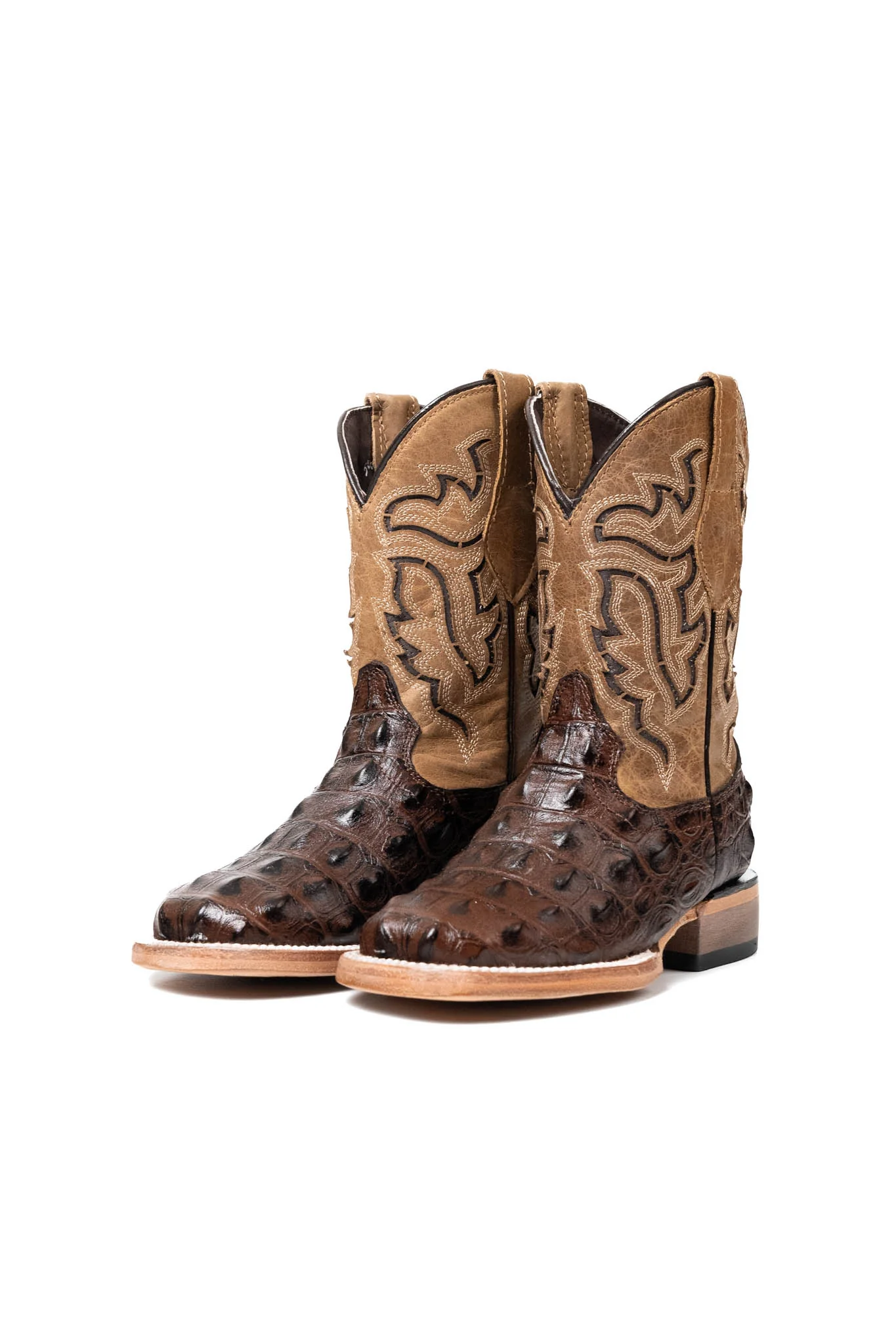 Little Bruce Caiman Hornback Kids Boot - Image 12