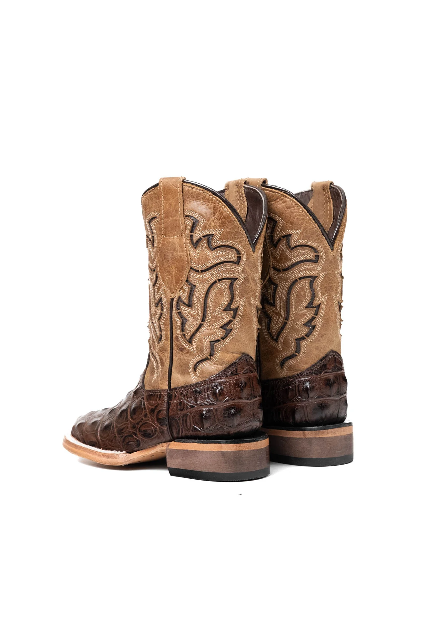Little Bruce Caiman Hornback Kids Boot - Image 14