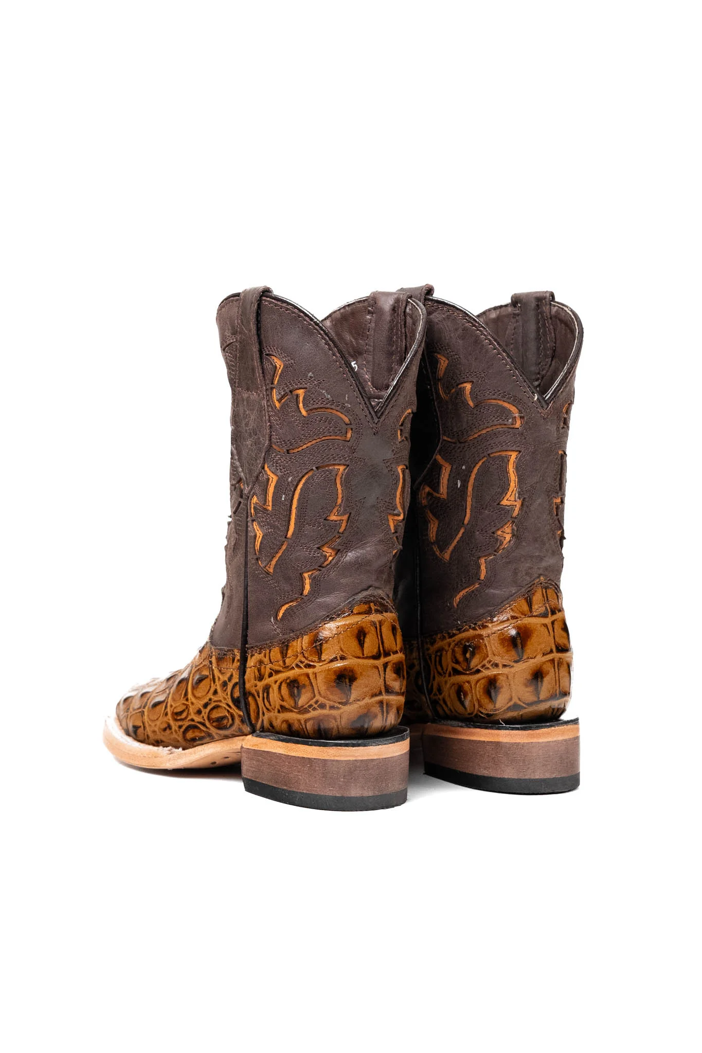 Little Bruce Caiman Hornback Kids Boot - Image 20