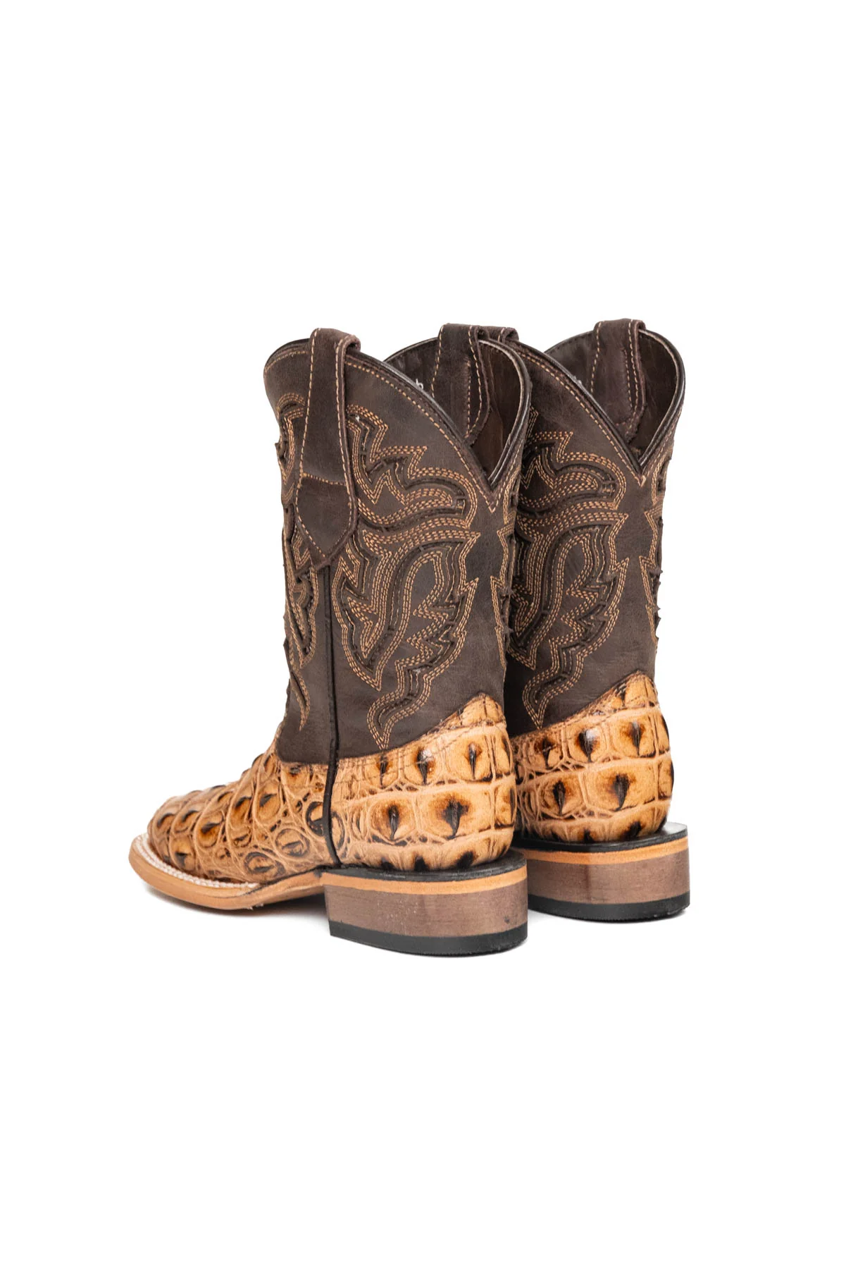 Little Bruce Caiman Hornback Kids Boot - Image 26