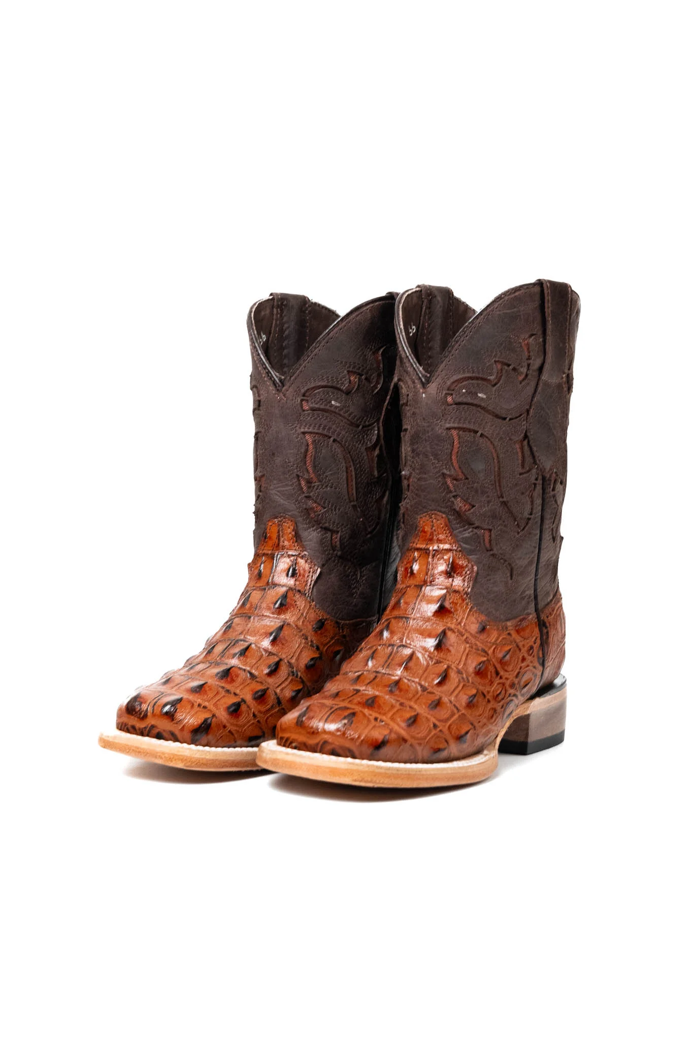 Little Bruce Caiman Hornback Kids Boot - Image 6
