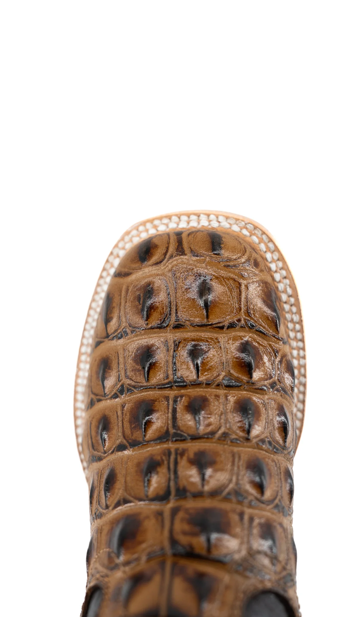 Little Caiman Hornback Azteck Pro Rodeo Kids Boot - Image 5