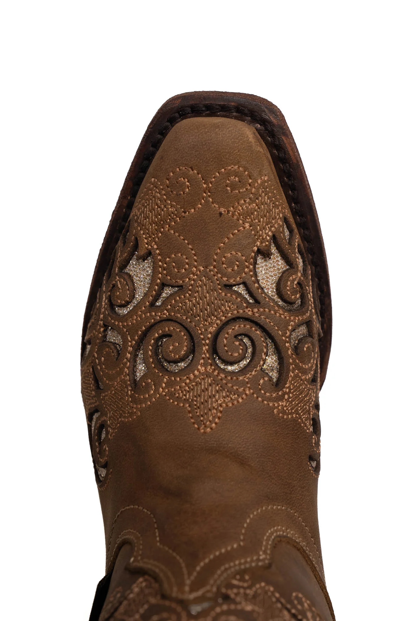 Little Campanas Tabaco Retro Cowgirl Boot - Image 5