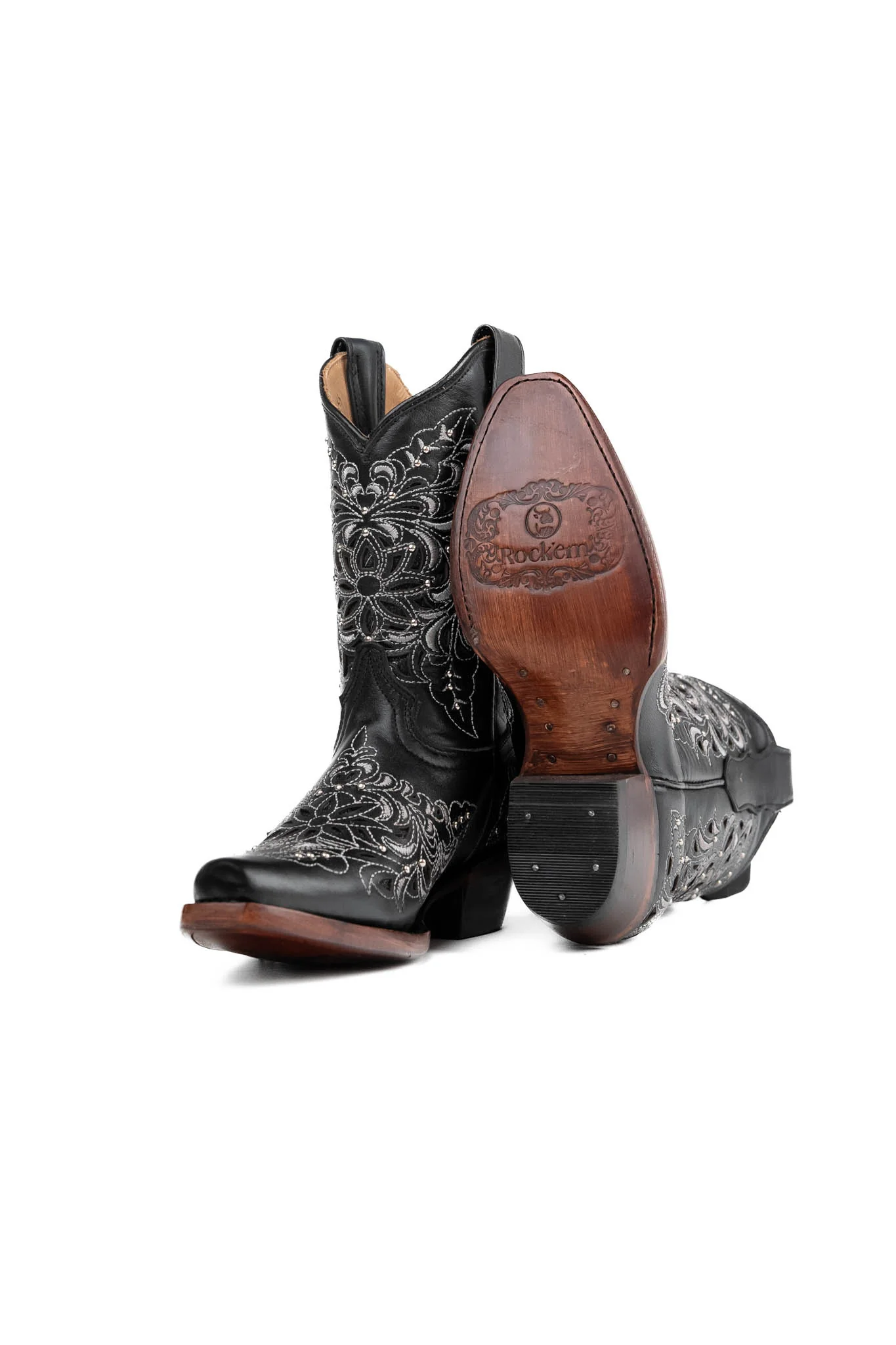 Little Country Retro Cowgirl Boot - Image 14
