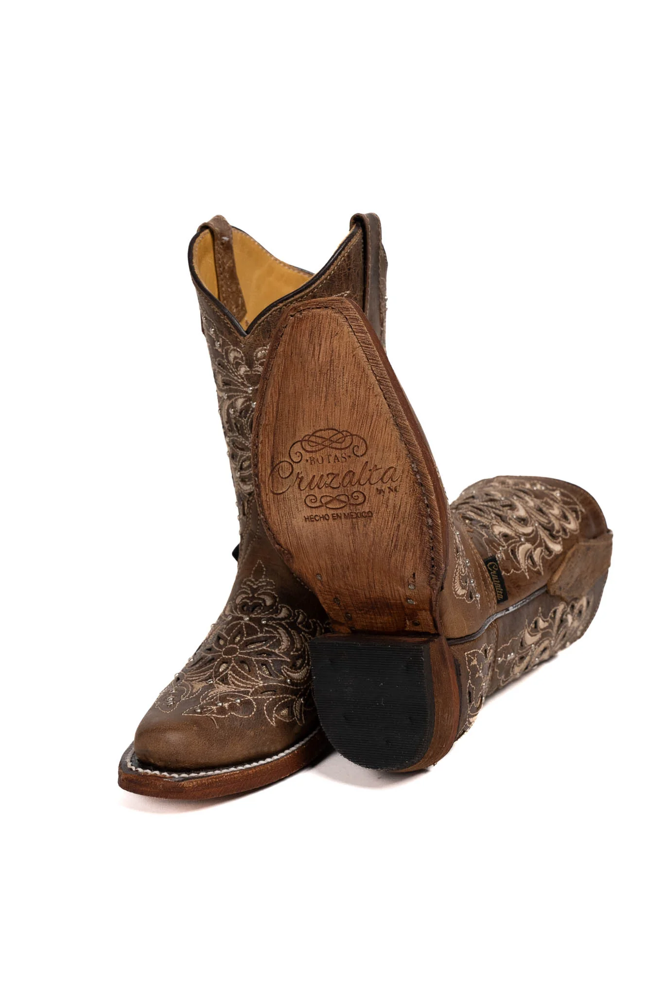 Little Country Retro Cowgirl Boot - Image 9