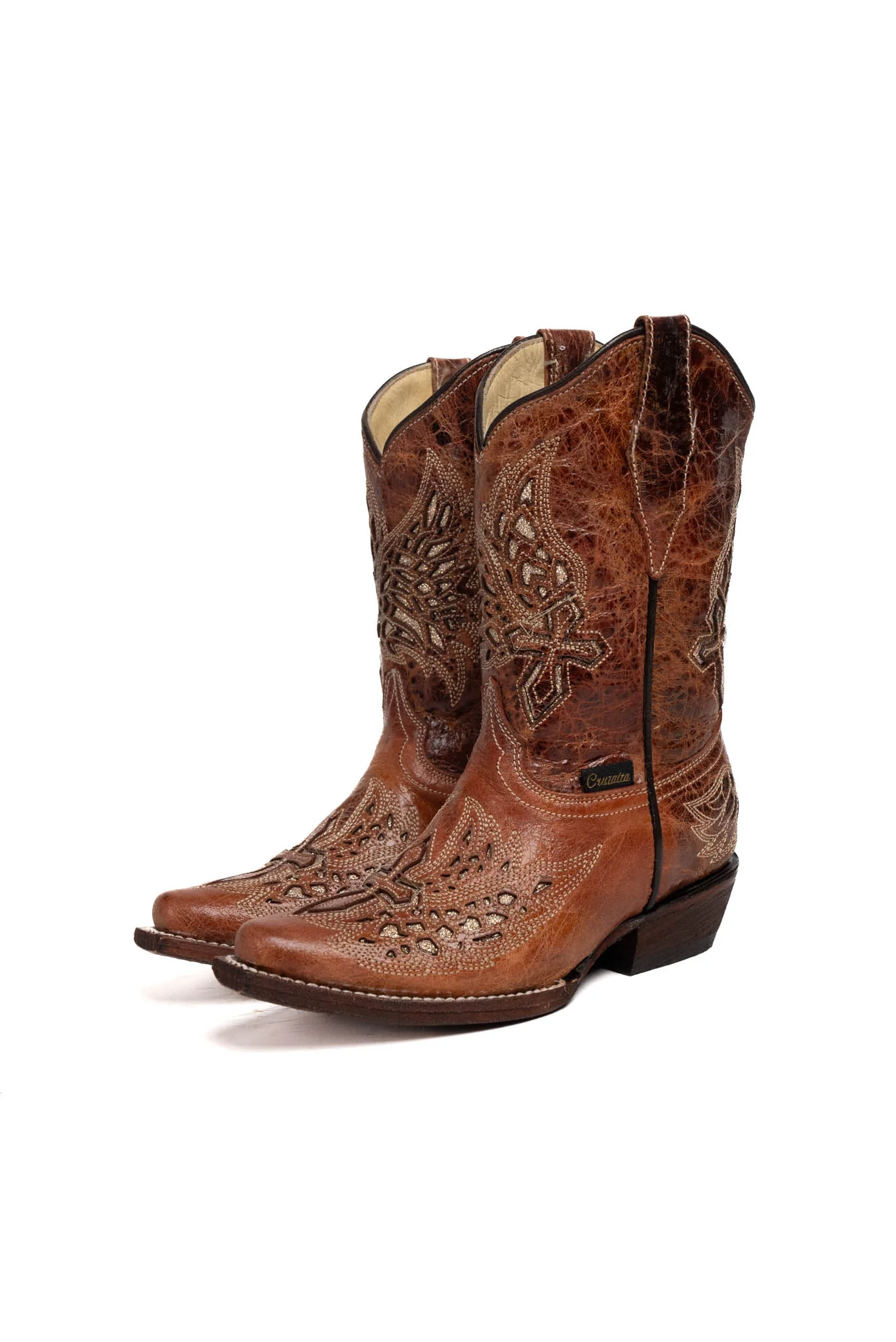 Little Cruz Piedra Retro Cowgirl Boot - Image 11