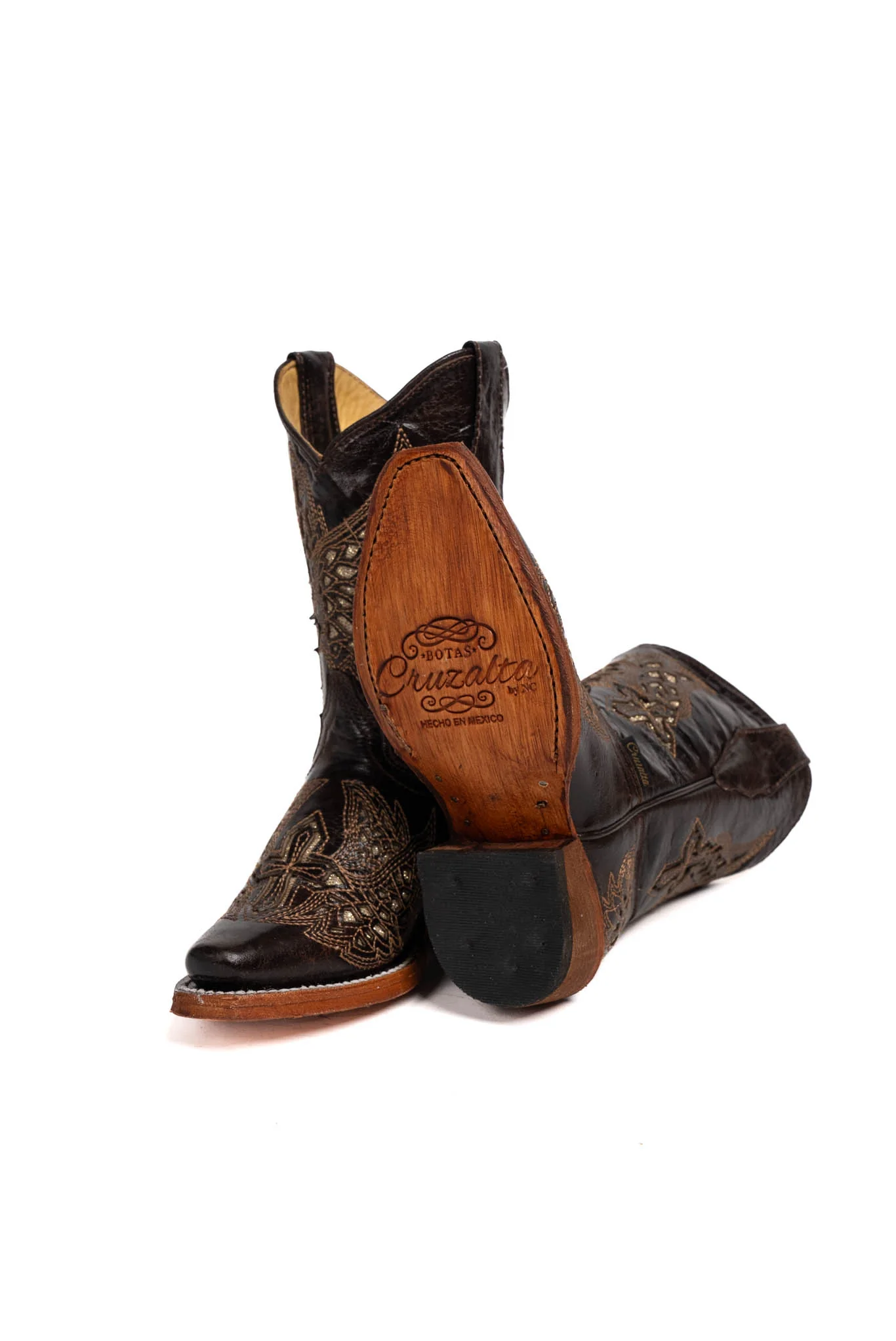 Little Cruz Piedra Retro Cowgirl Boot - Image 9