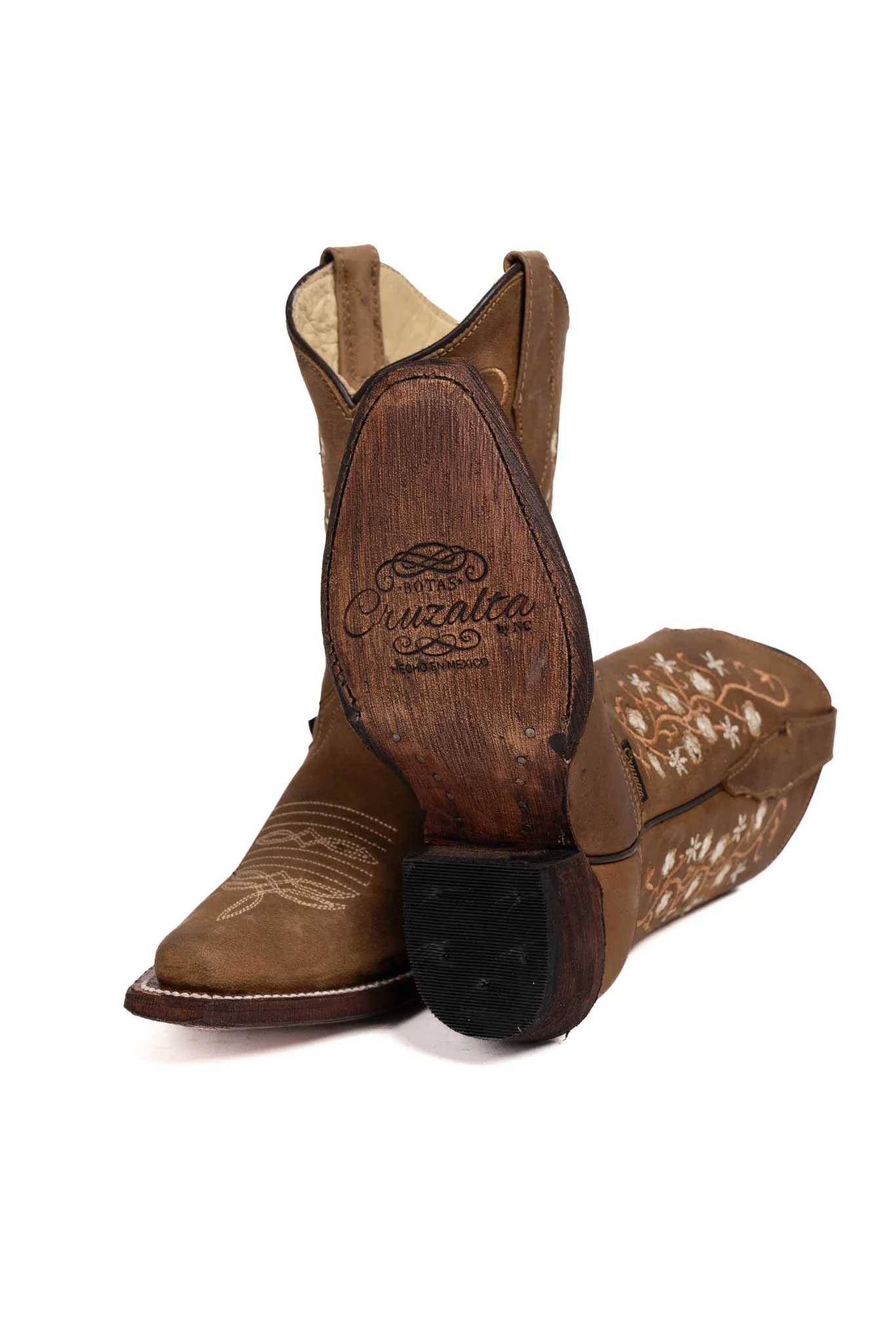 Little Flor De Estrella Retro Cowgirl Boot - Image 4