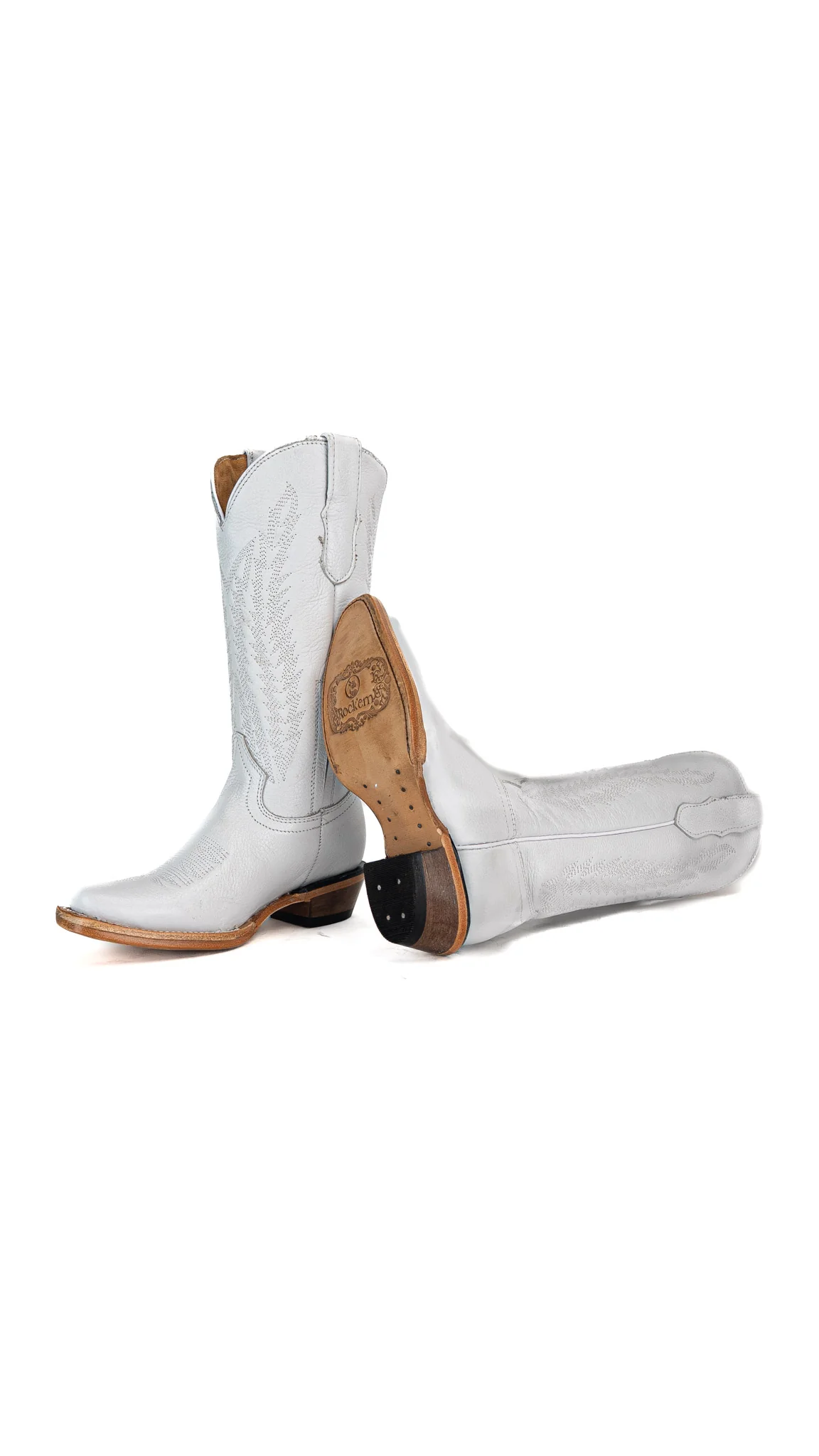 Little Valentina Tall Snip Toe Cowgirl Boot - Image 4