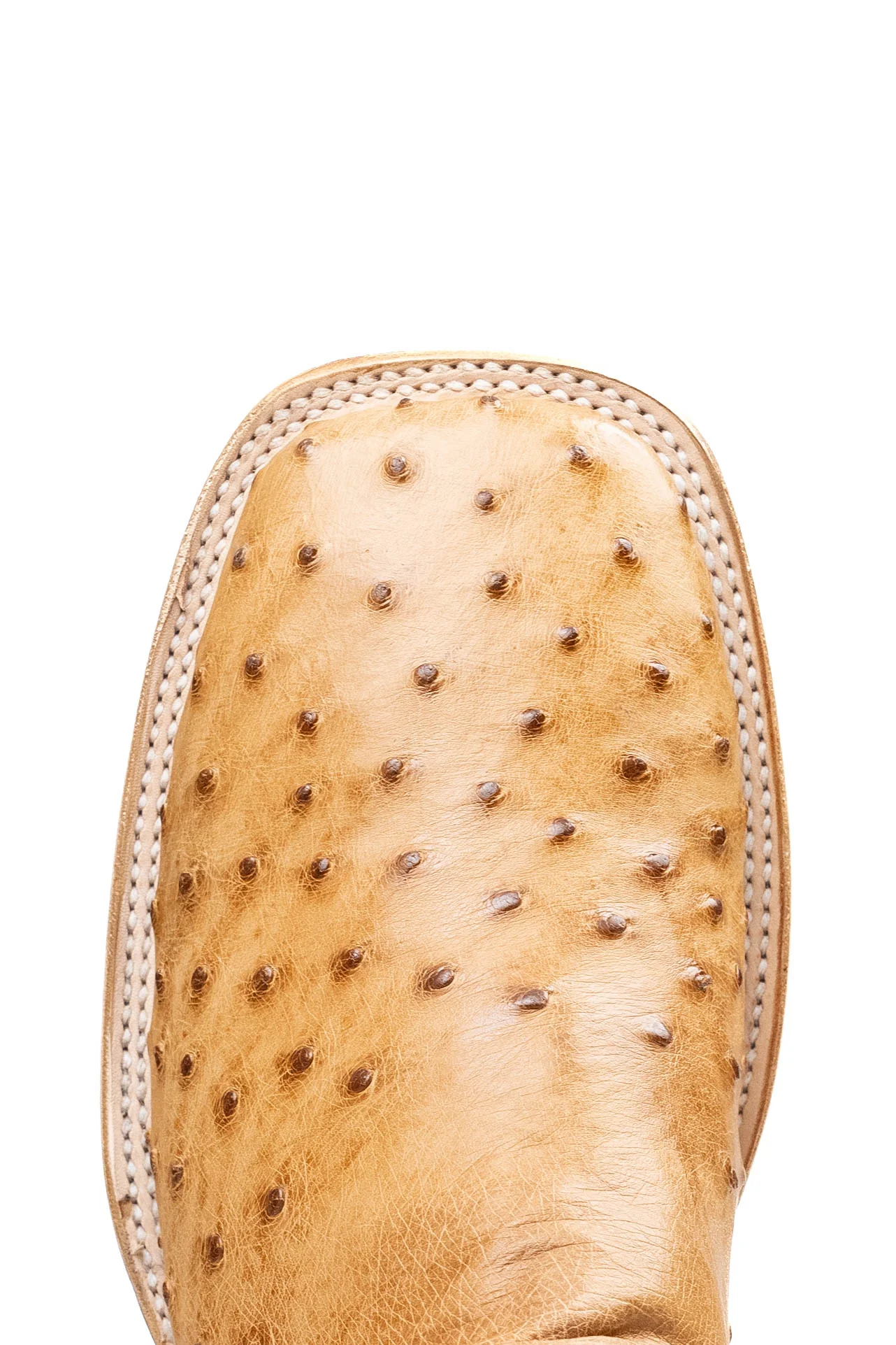 Lucas Exotic Ostrich Square Toe Cowboy Boot - Image 18