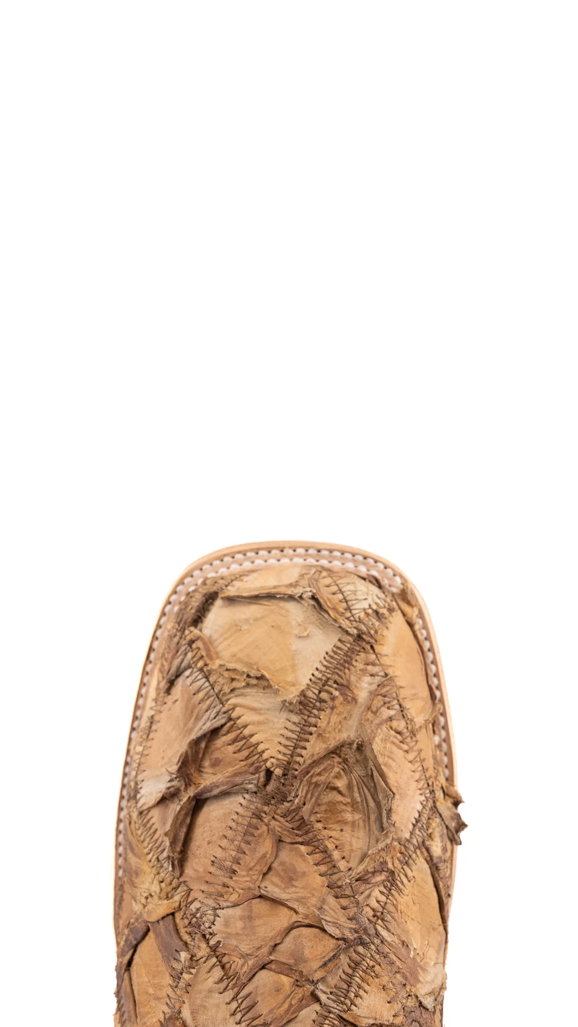 Lucas Exotic Pirarucu Patchwork Square Toe Cowboy Boot - Image 31