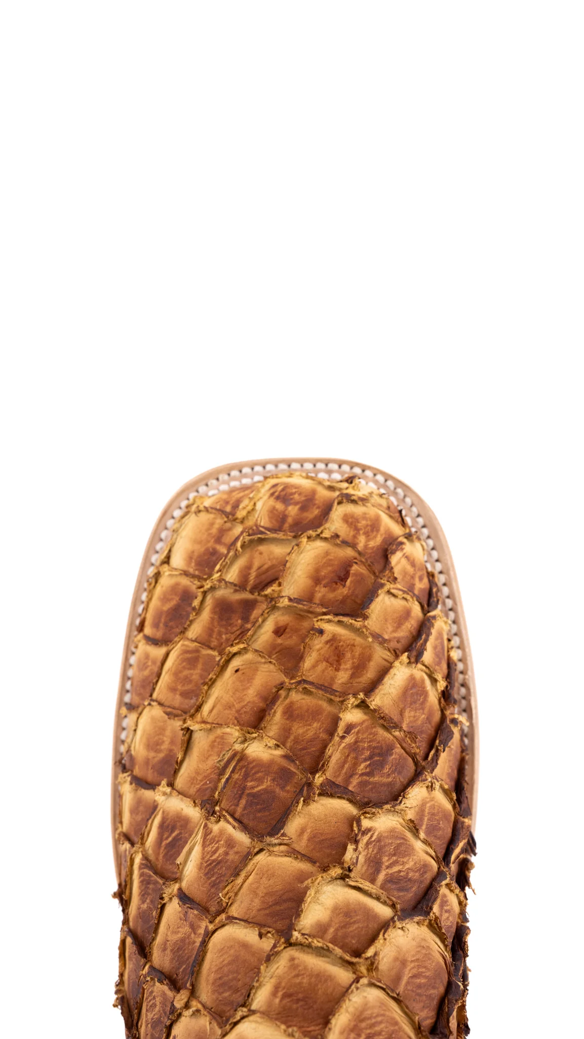 Lucas Exotic Pirarucu Square Toe Cowboy Boot - Image 10