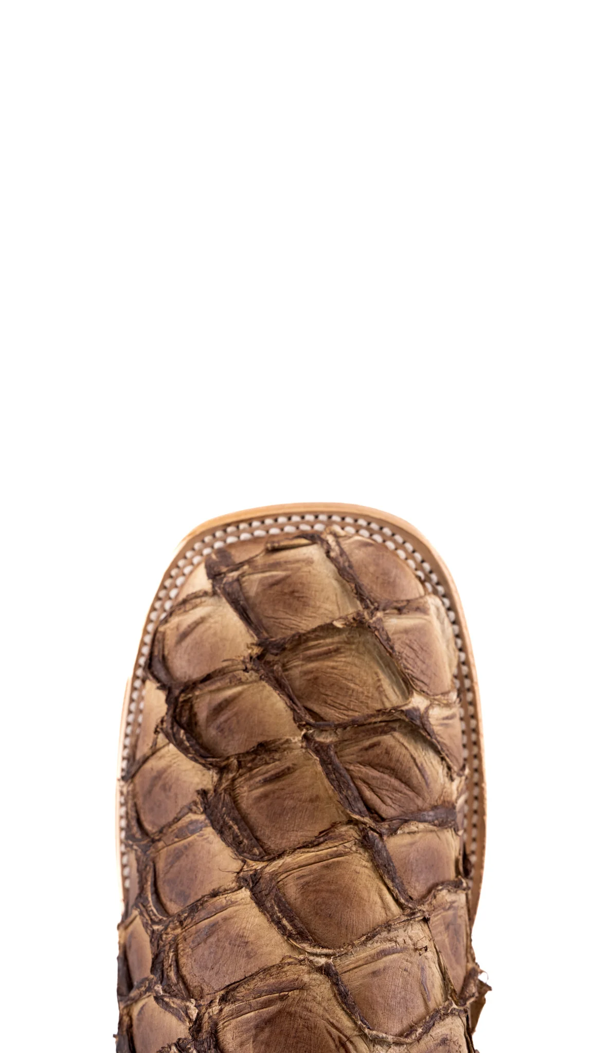 Lucas Exotic Pirarucu Square Toe Cowboy Boot - Image 15