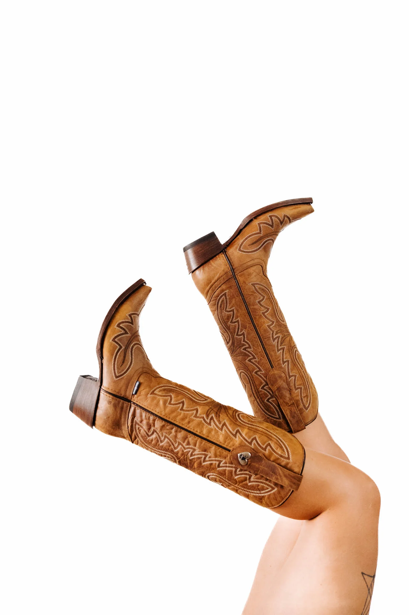 Madeline Midi Snip Toe Cowgirl Boot - Image 16
