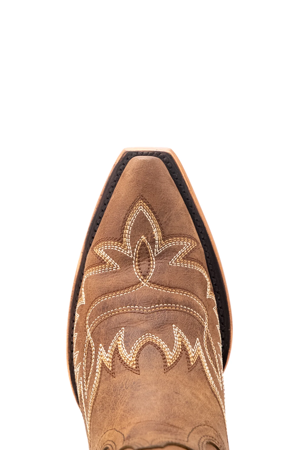Maggie Knee High Wide Calf Snip Toe Cowgirl Boot - Image 16