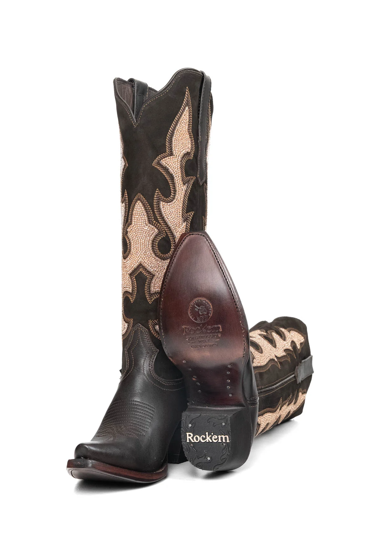 Makayla Tall Snip Toe Cowgirl Boot - Image 5