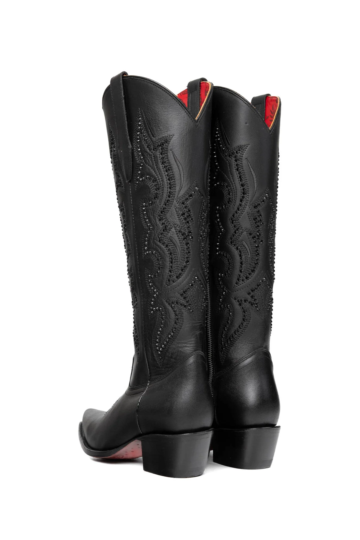 Marbella Tall Red Bottom Snip Toe Cowgirl Boot - Image 9