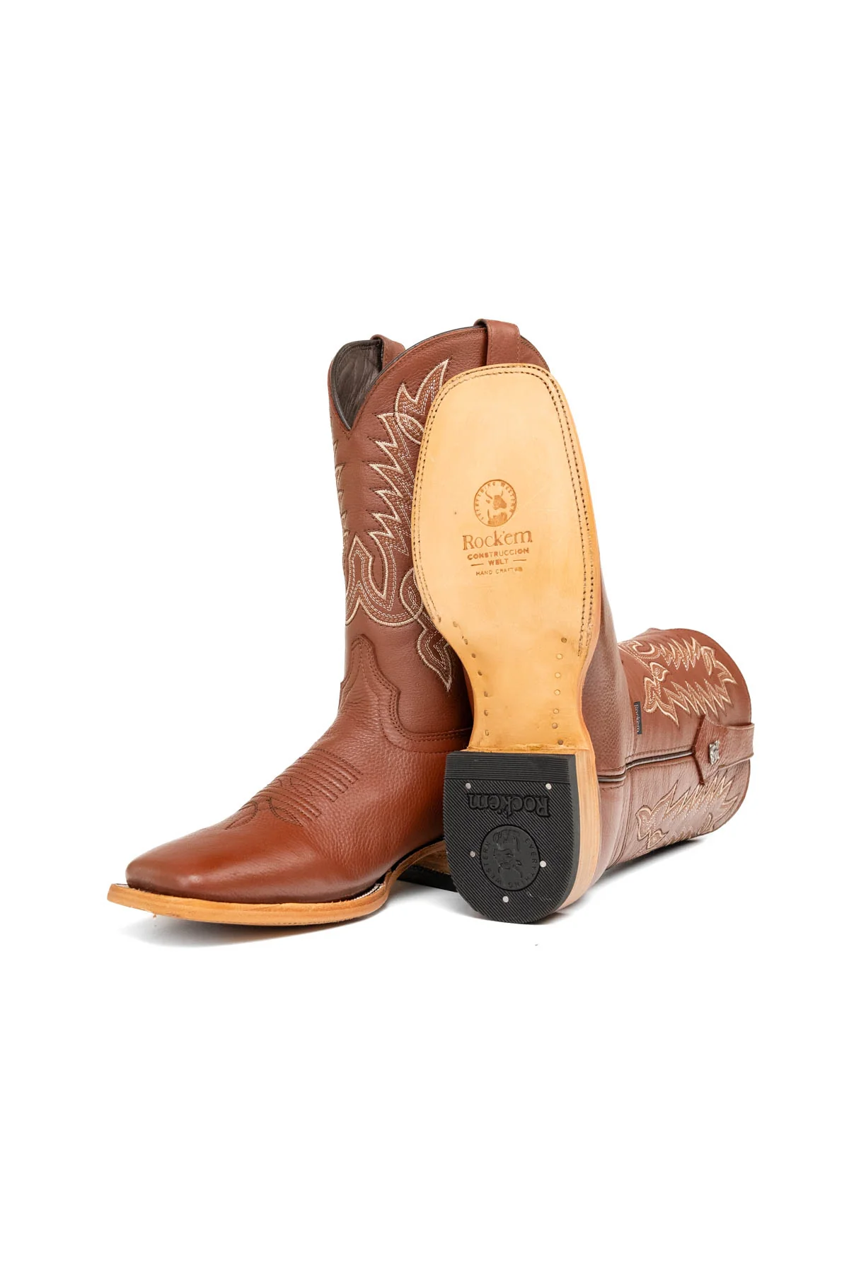 Connery Rainbow Square Toe Cowboy Boot - Image 11