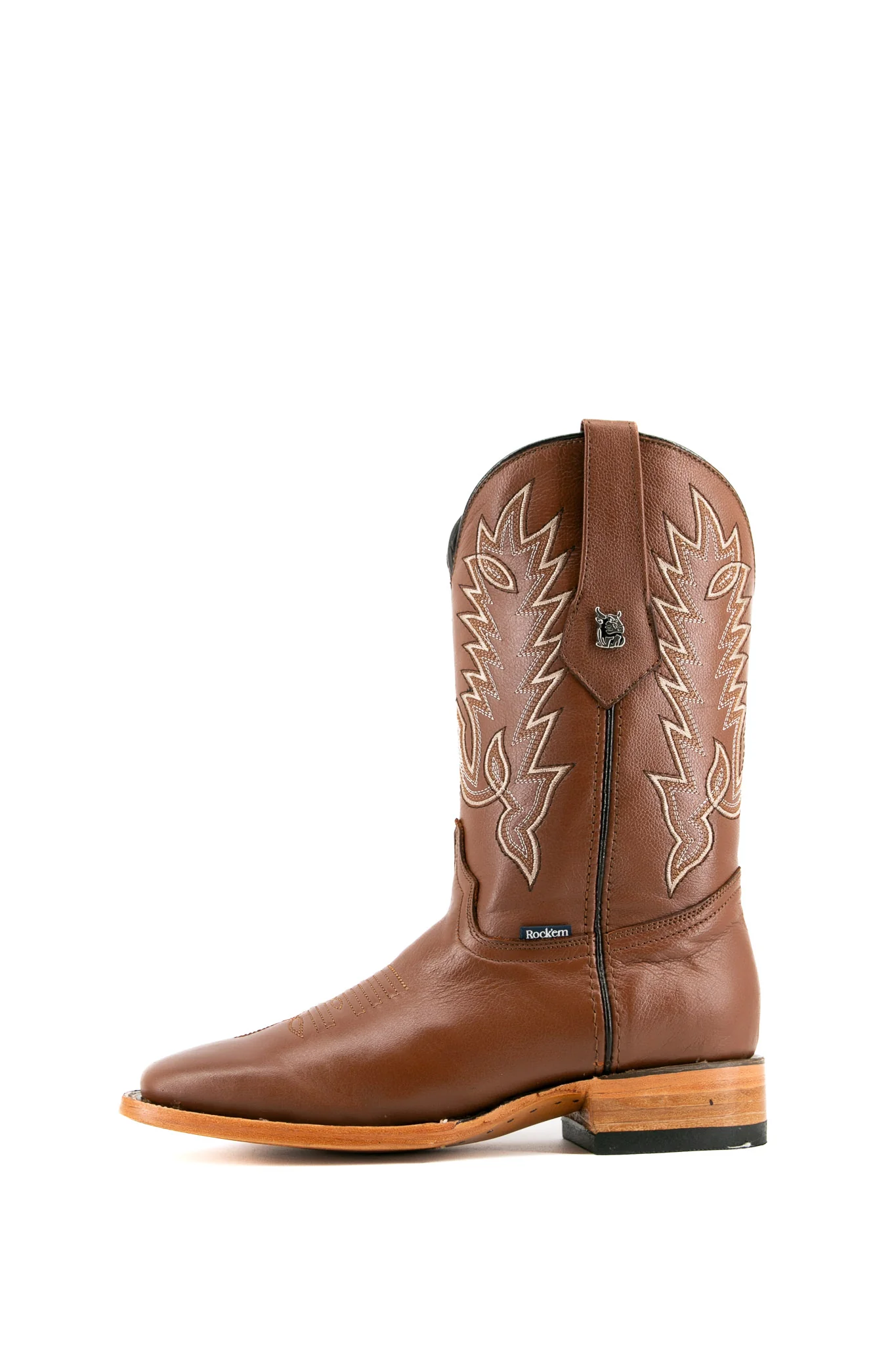 Connery Rainbow Square Toe Cowboy Boot - Image 14