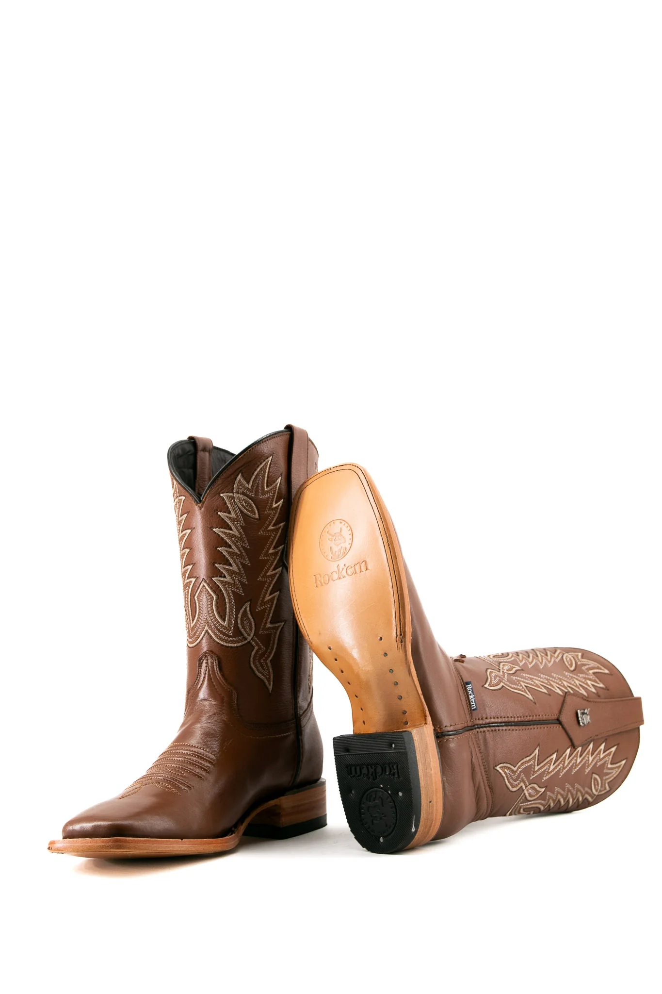 Connery Rainbow Square Toe Cowboy Boot - Image 16