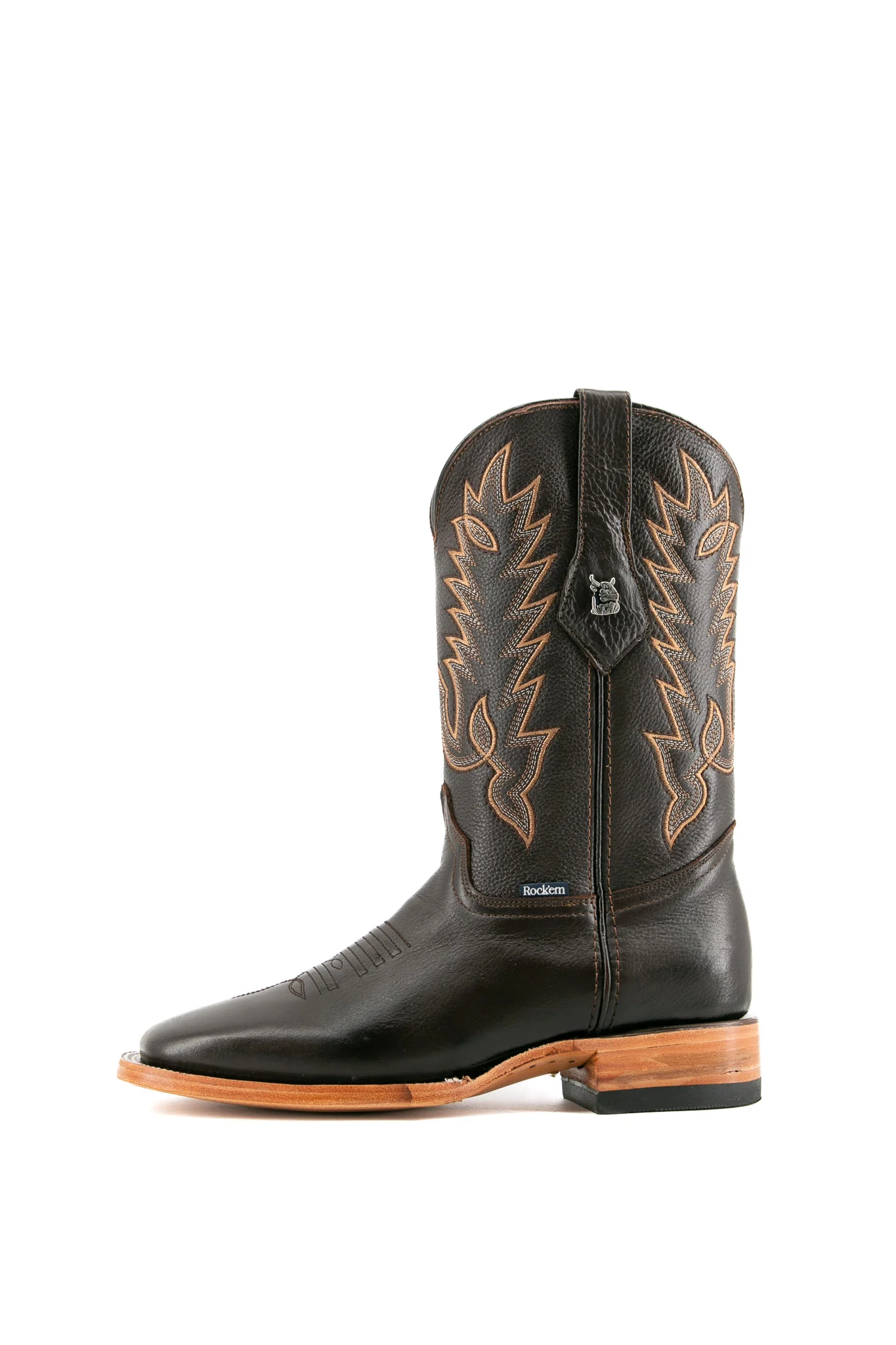 Connery Rainbow Square Toe Cowboy Boot - Image 19