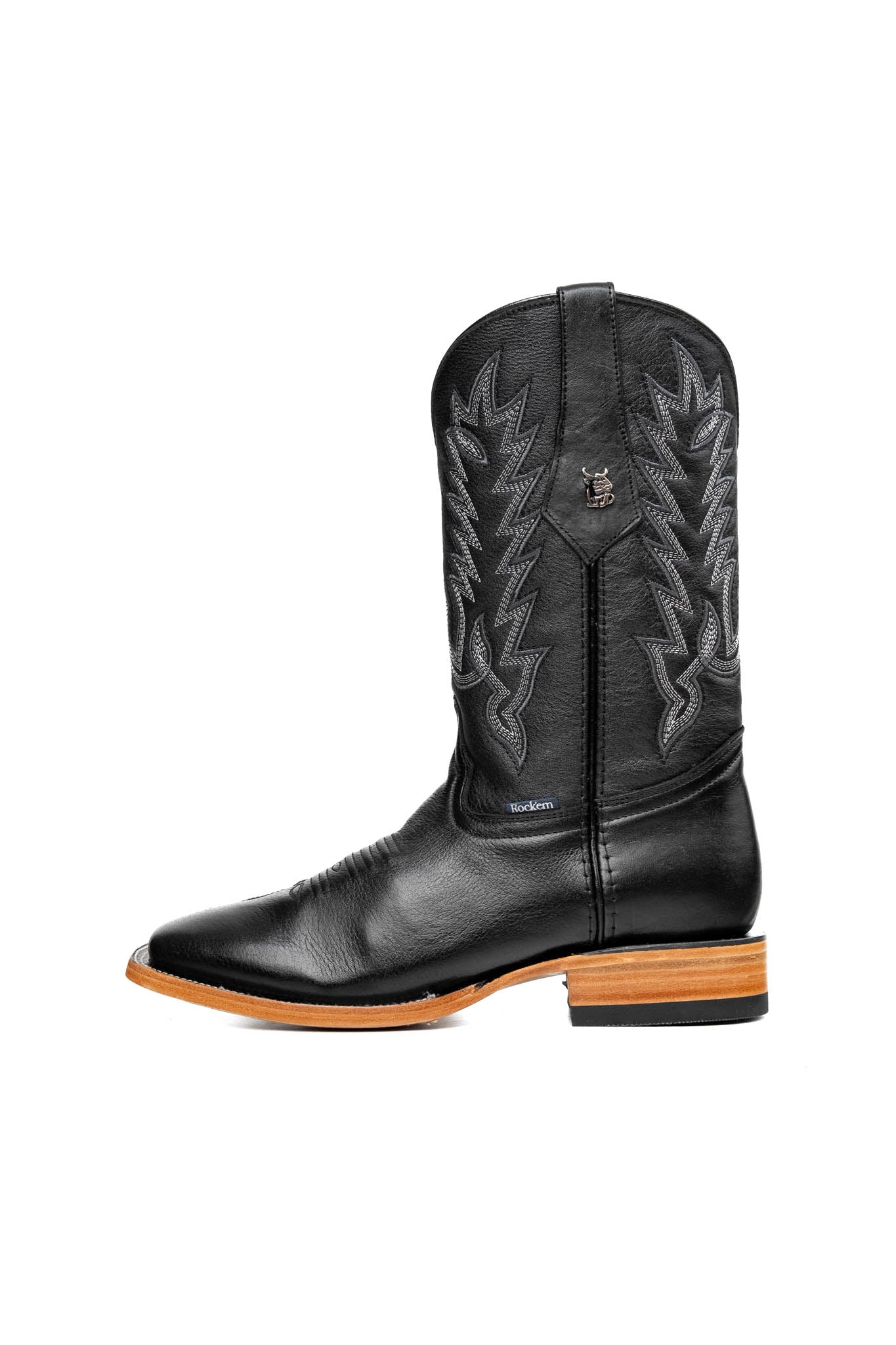 Connery Rainbow Square Toe Cowboy Boot - Image 2