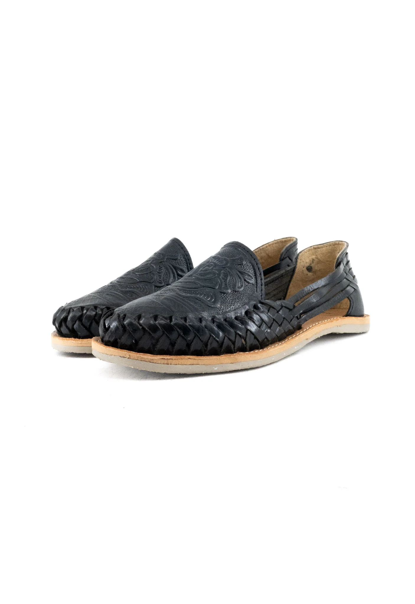 Marisol Leather Rose Shoe Huarache
