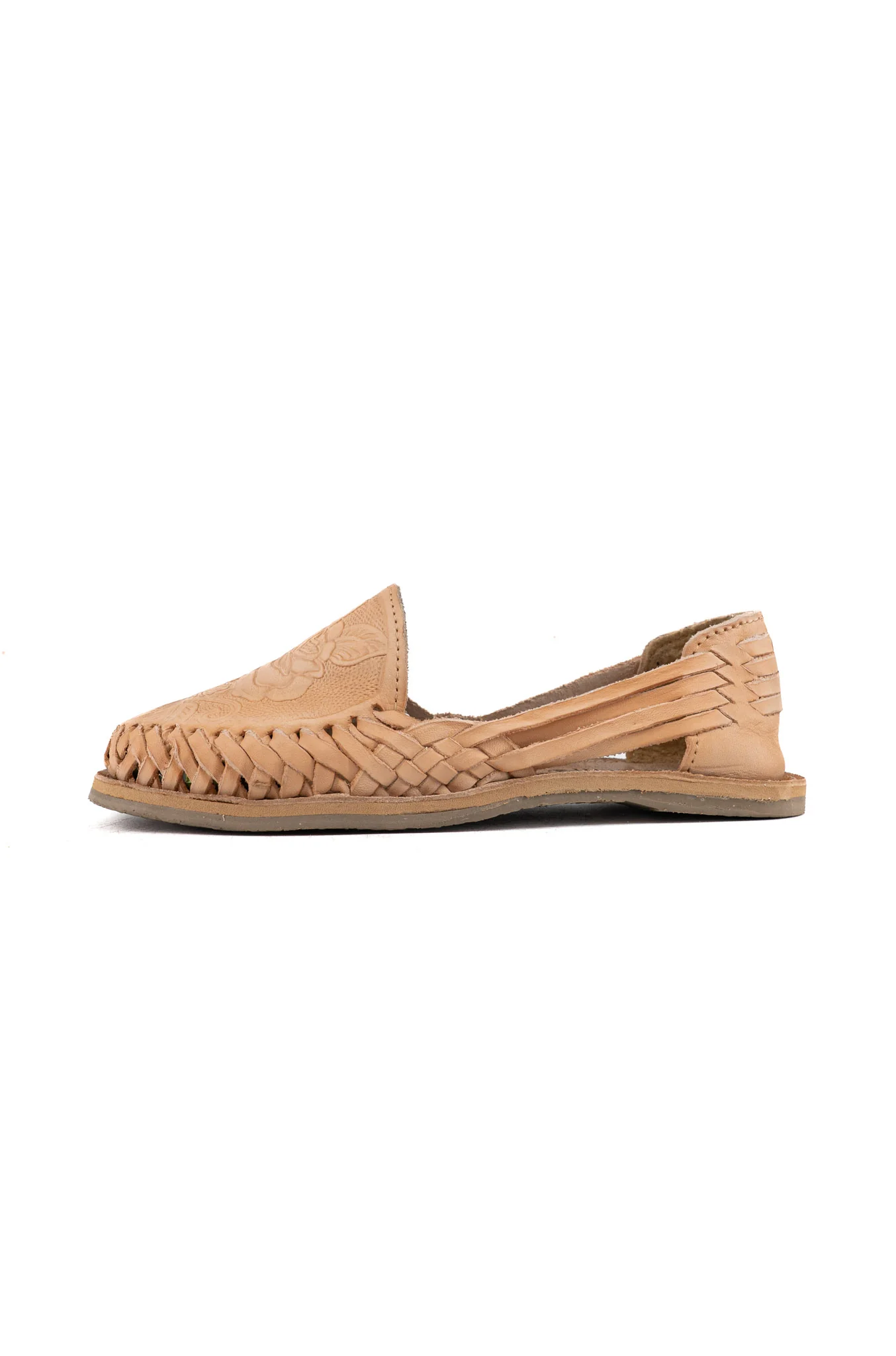Marisol Leather Rose Shoe Huarache - Image 11