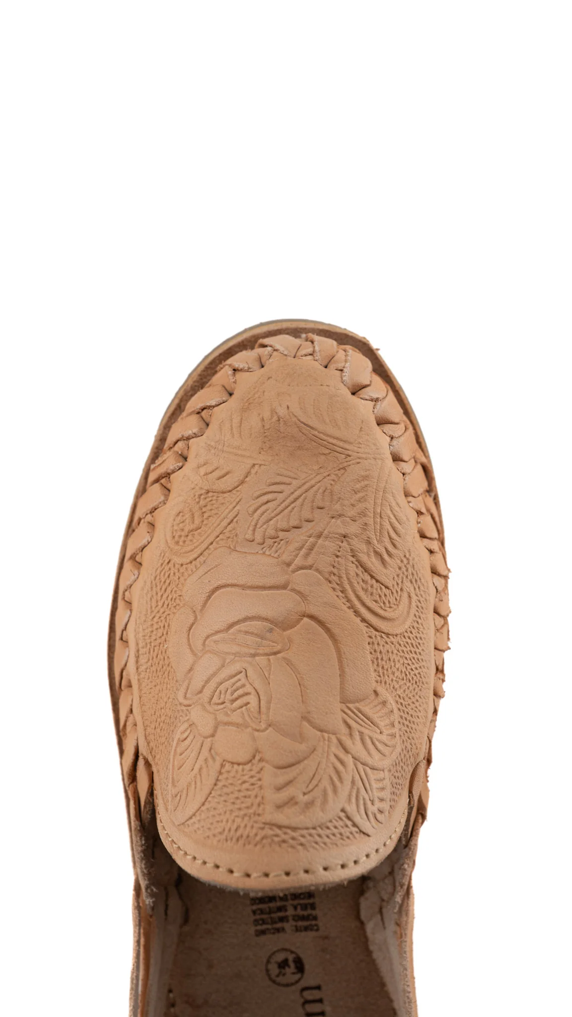 Marisol Leather Rose Shoe Huarache - Image 12