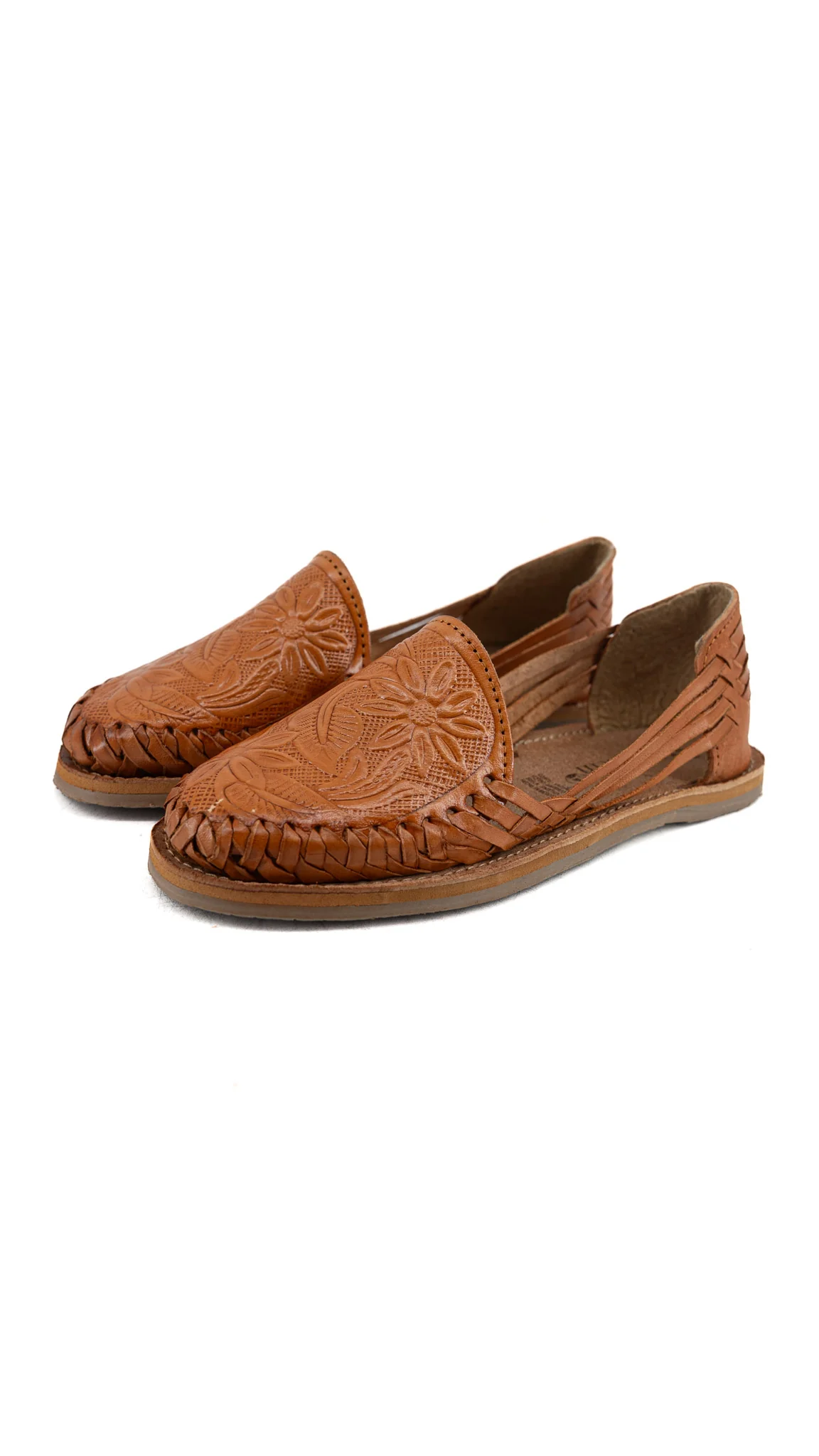 Marisol Leather Rose Shoe Huarache - Image 13