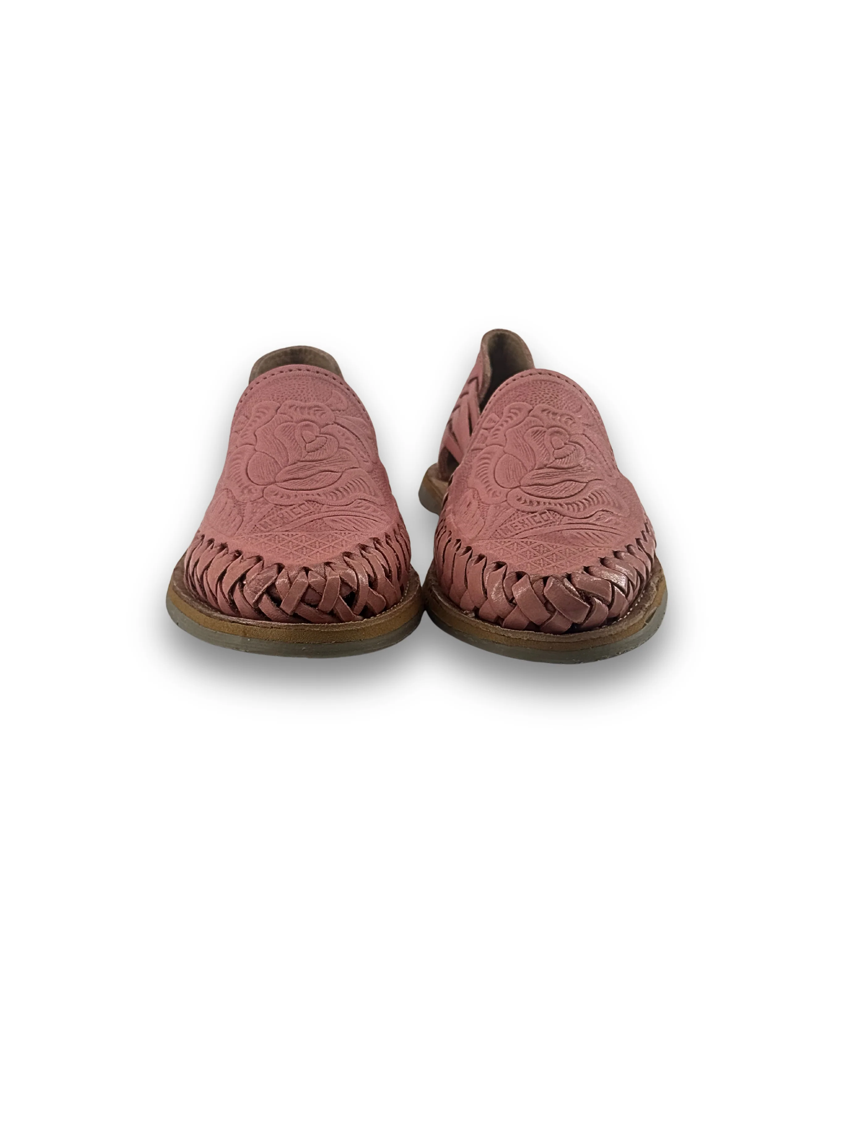 Marisol Leather Rose Shoe Huarache - Image 17