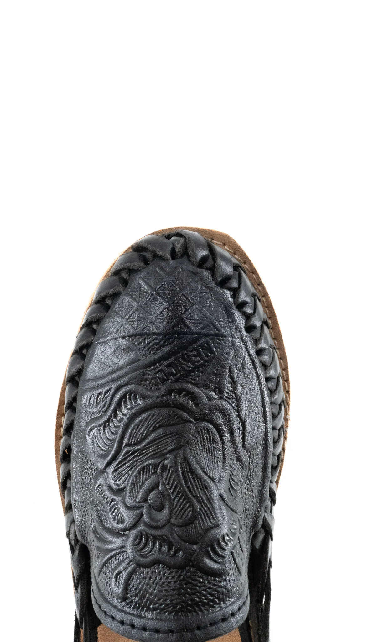 Marisol Leather Rose Shoe Huarache - Image 3