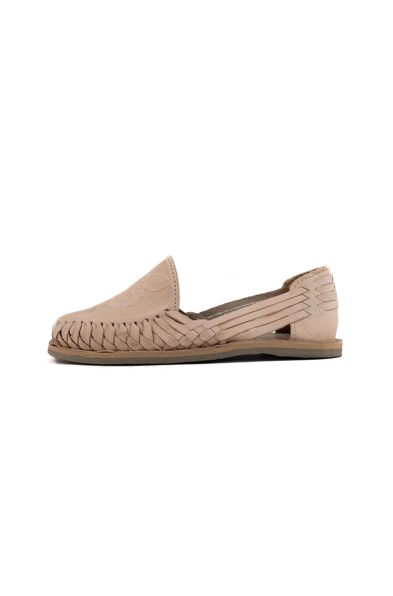 Marisol Leather Rose Shoe Huarache - Image 5