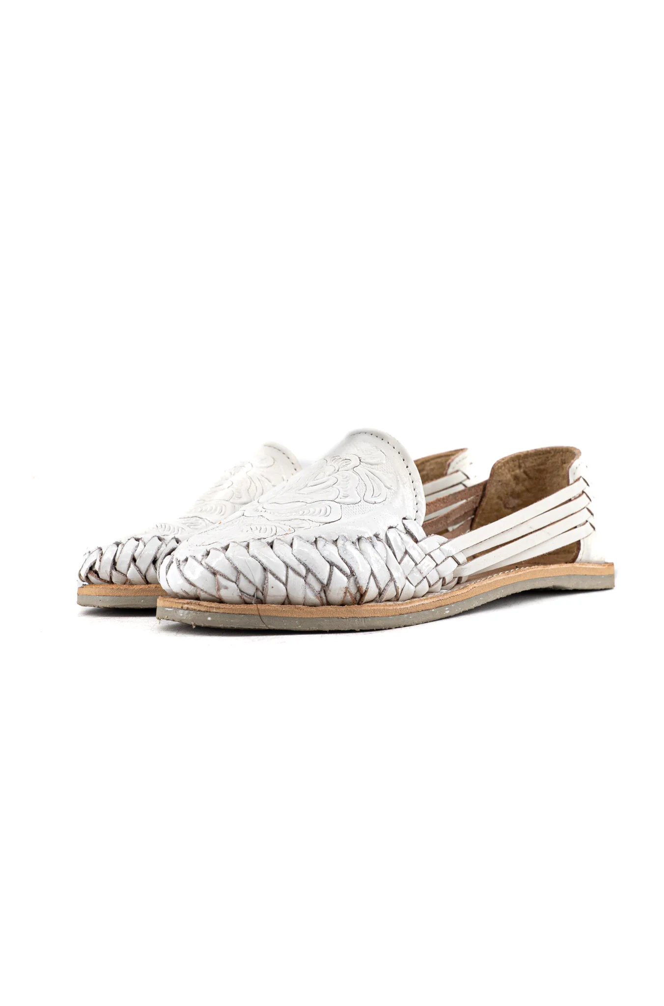 Marisol Leather Rose Shoe Huarache - Image 7