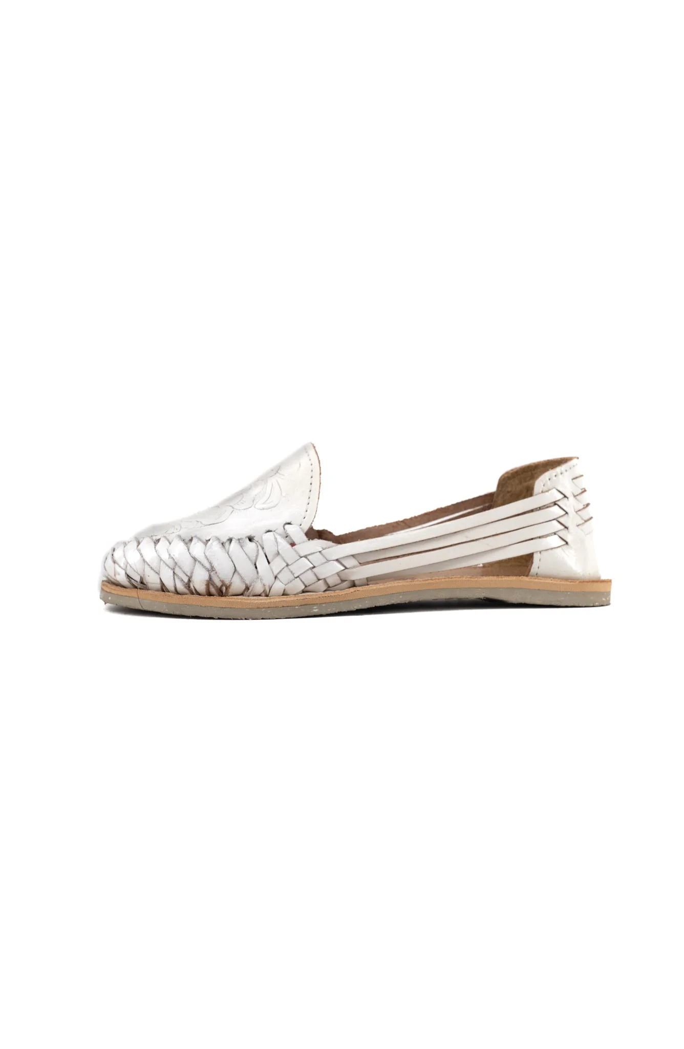 Marisol Leather Rose Shoe Huarache - Image 8