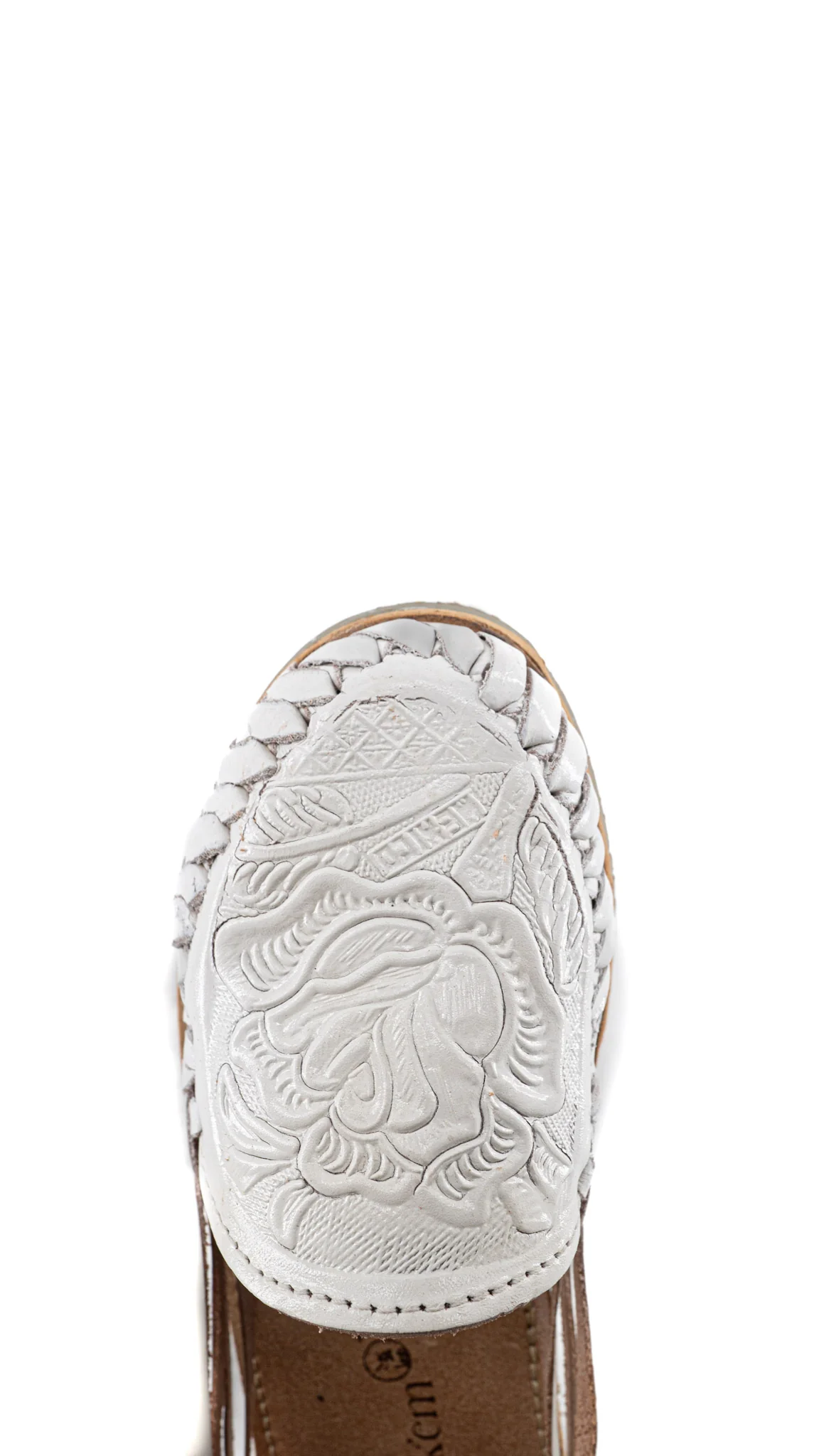 Marisol Leather Rose Shoe Huarache - Image 9