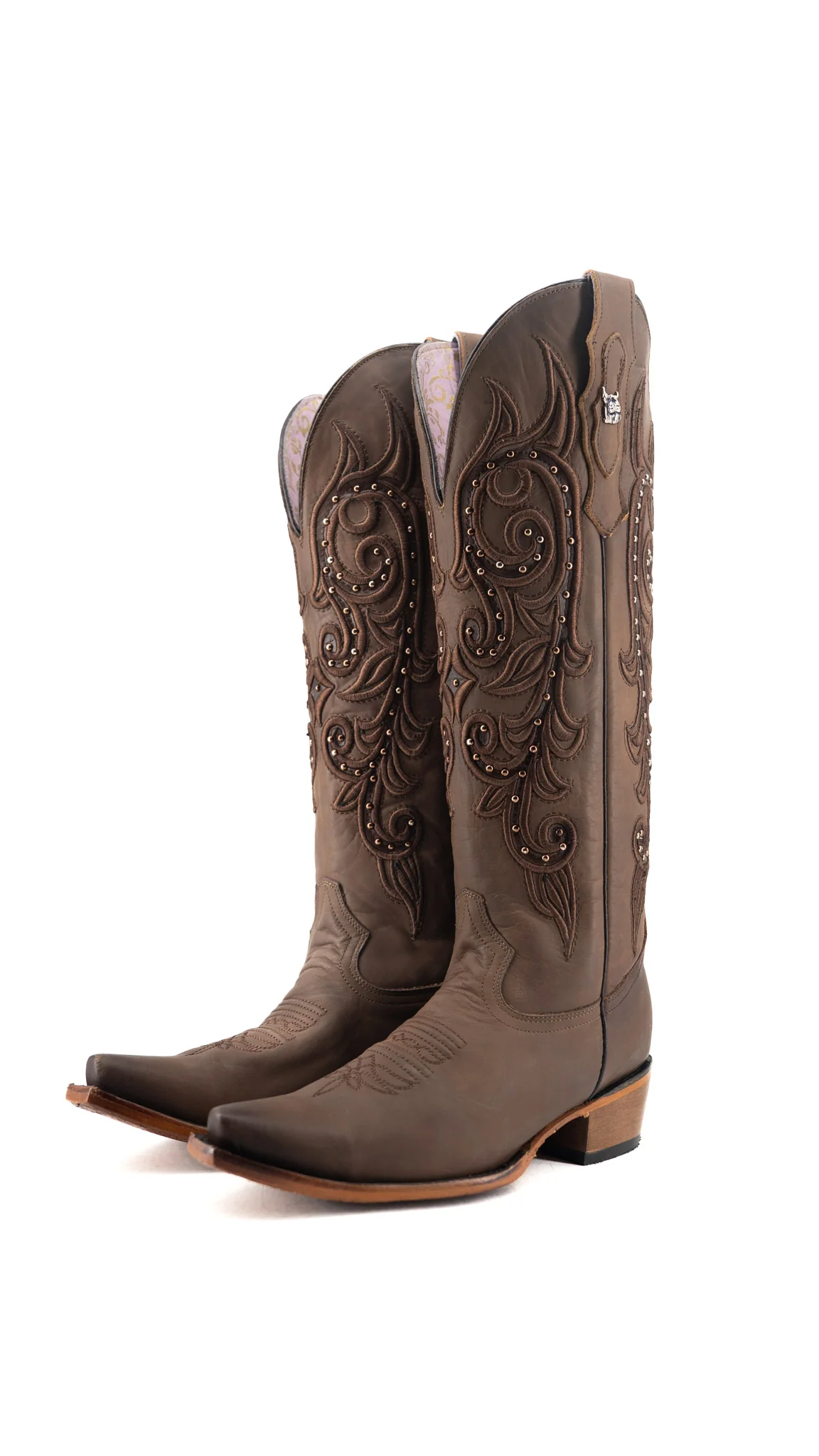 Elizabeth Tall Snip Toe Cowgirl Boot - Image 11