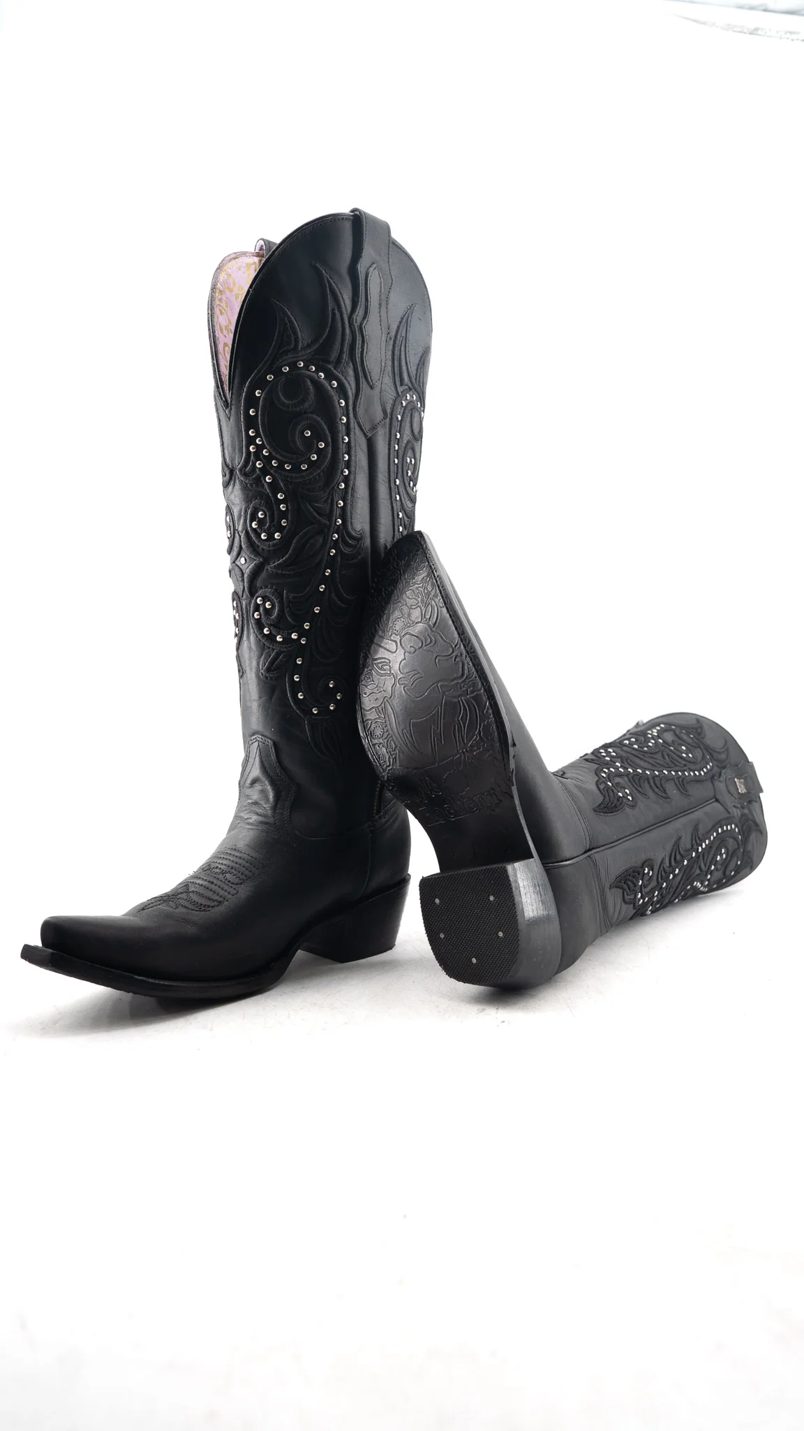 Elizabeth Tall Snip Toe Cowgirl Boot - Image 9