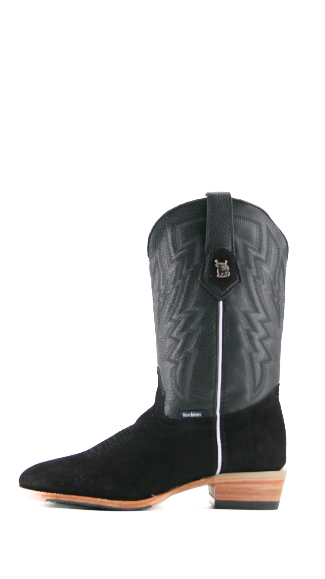 Maverick Roughout Round Toe Cowboy Boot - Image 12